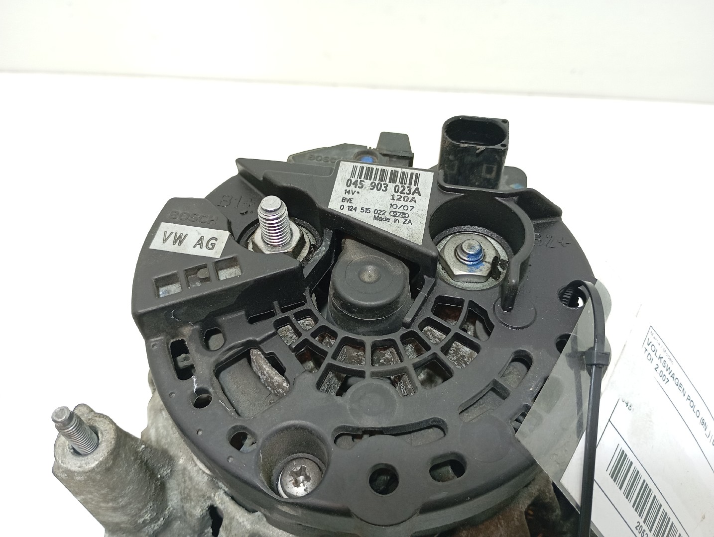 Alternador VOLKSWAGEN Polo (9N) Imagem-3