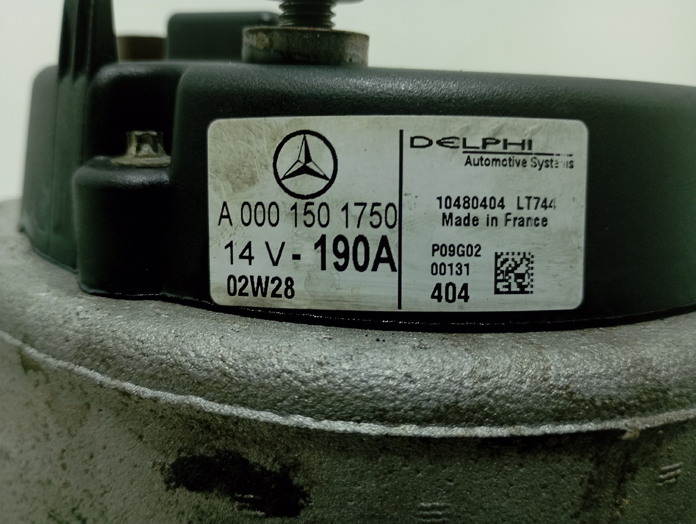 Alternador MERCEDES-BENZ Classe C (W203) Imagem-7