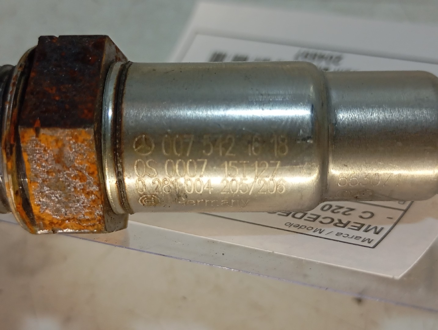 Sonde lambda MERCEDES-BENZ Classe C (W205) Imagem-3