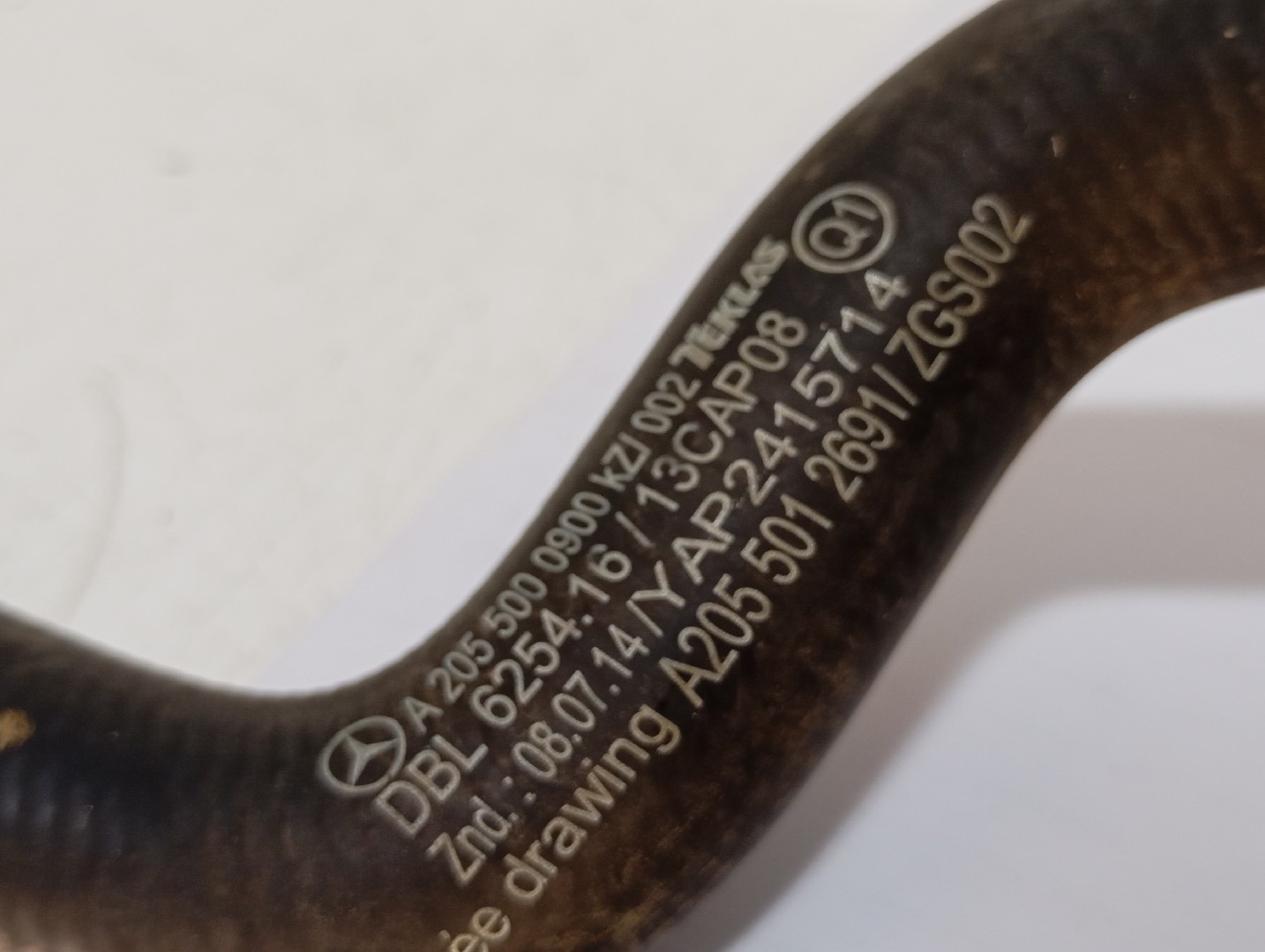 Tuyau/ Durite d'eau MERCEDES-BENZ Classe C (W205) Imagem-2