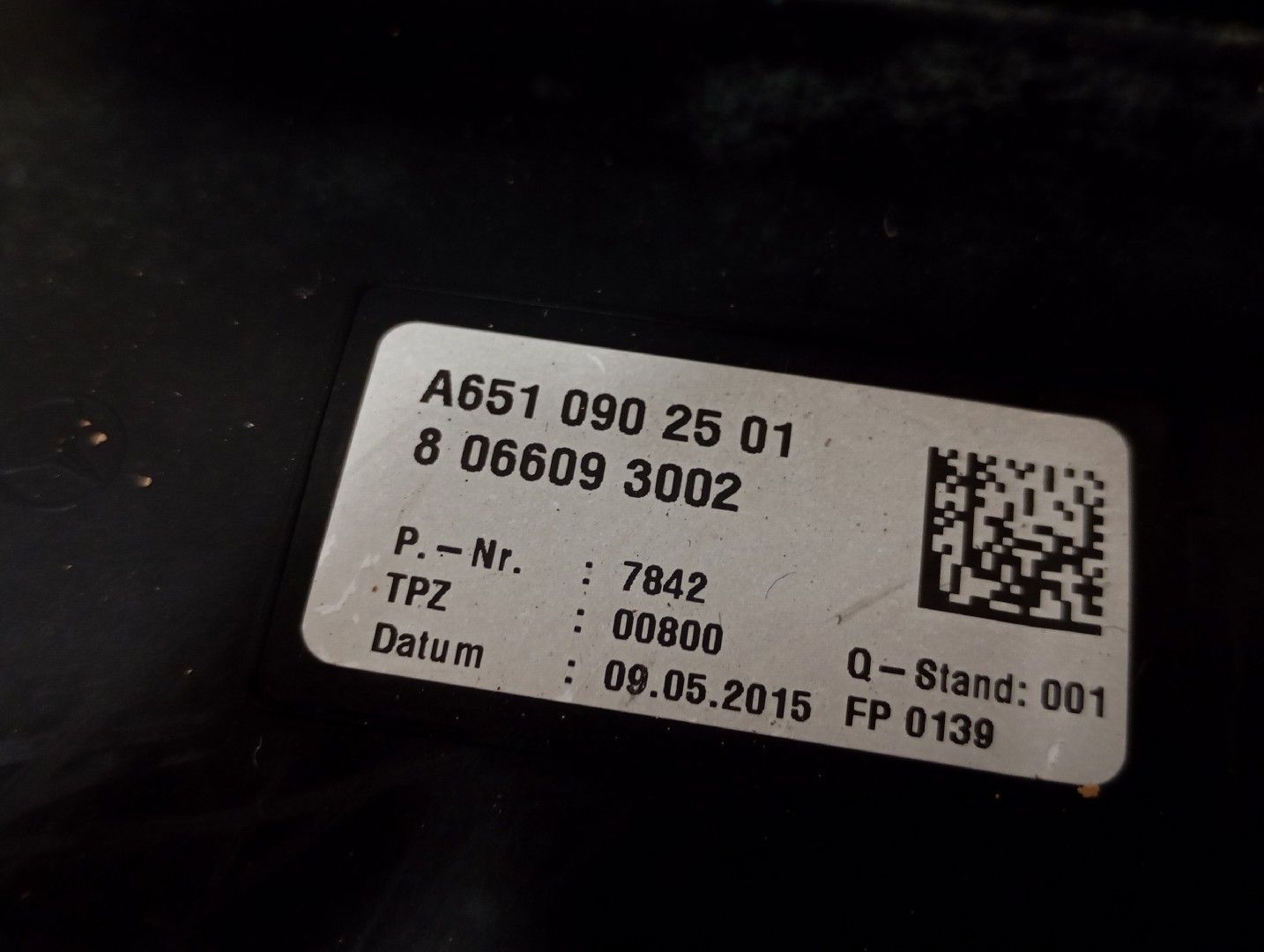 Boîtier filtre à air MERCEDES-BENZ Classe C (W205) Imagem-4