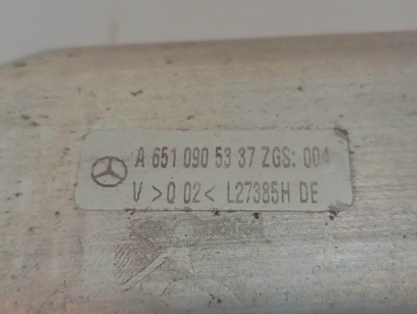 Tuyau d’intercooler MERCEDES-BENZ Classe C (W205) Imagem-2