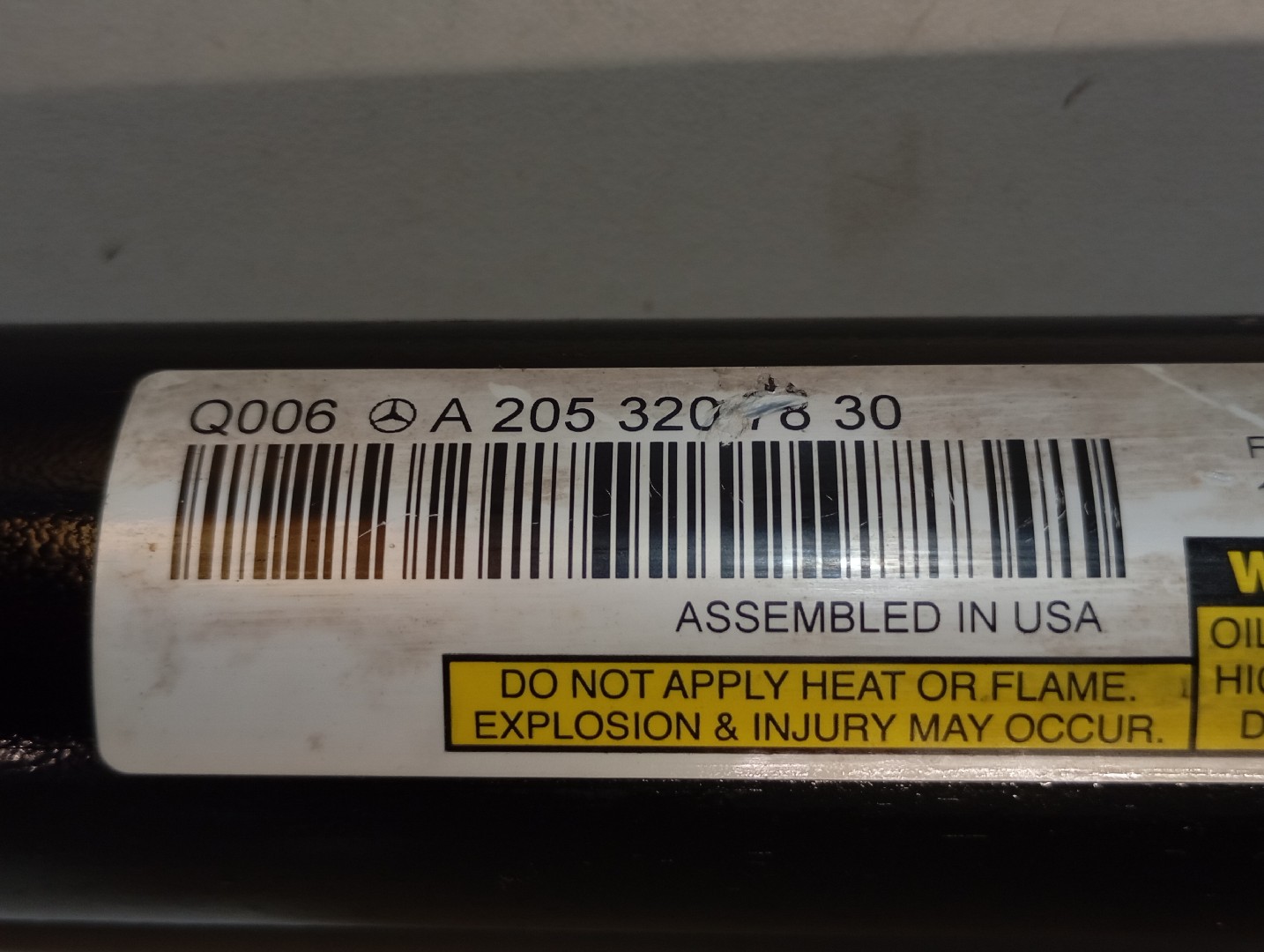 Amortisseur Arrière Droite MERCEDES-BENZ Classe C (W205) Imagem-3