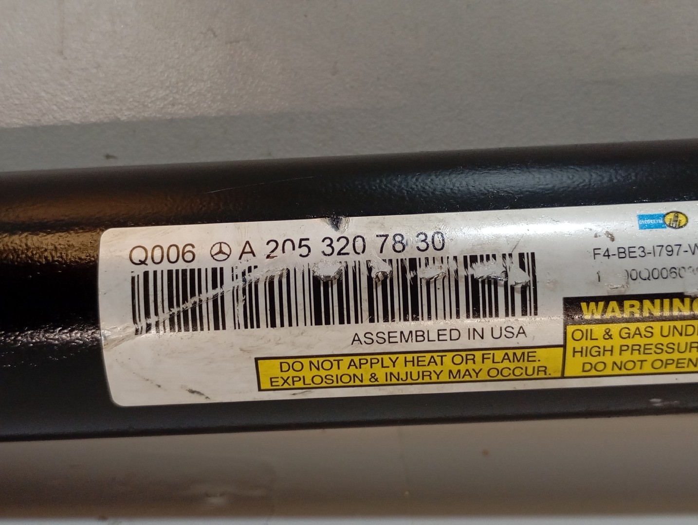 Amortisseur Arrière Gauche MERCEDES-BENZ Classe C (W205) Imagem-3