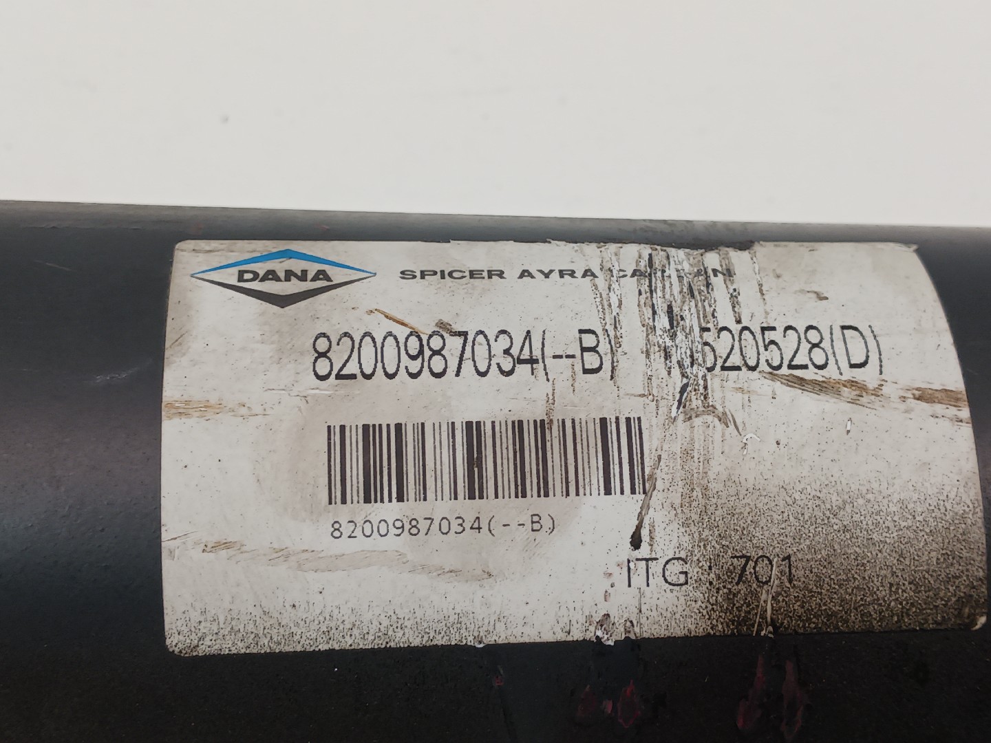 Albero di trasmissione centrale RENAULT Master III (FV) Imagem-4