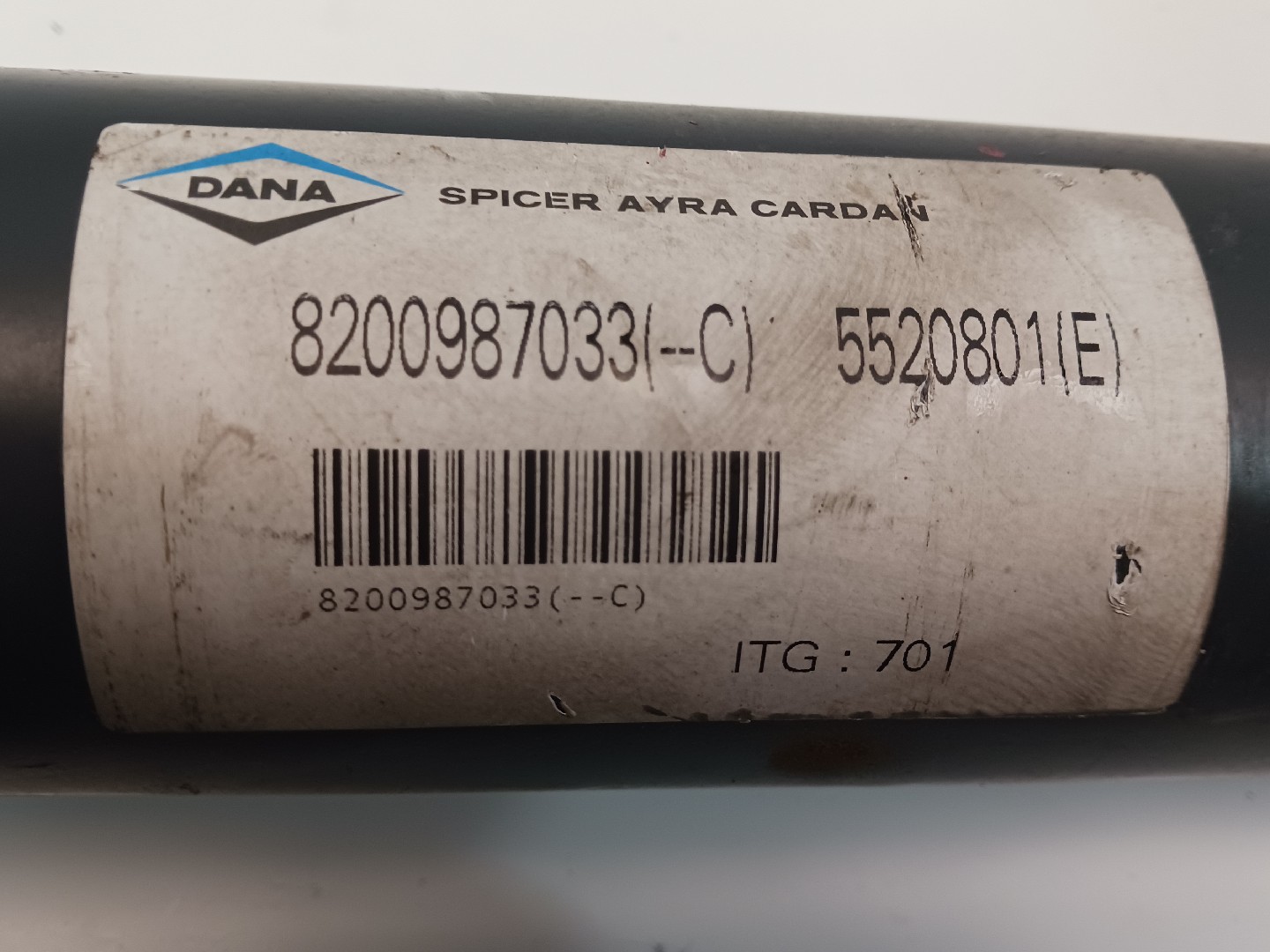 Albero di trasmissione centrale RENAULT Master III (FV) Imagem-4