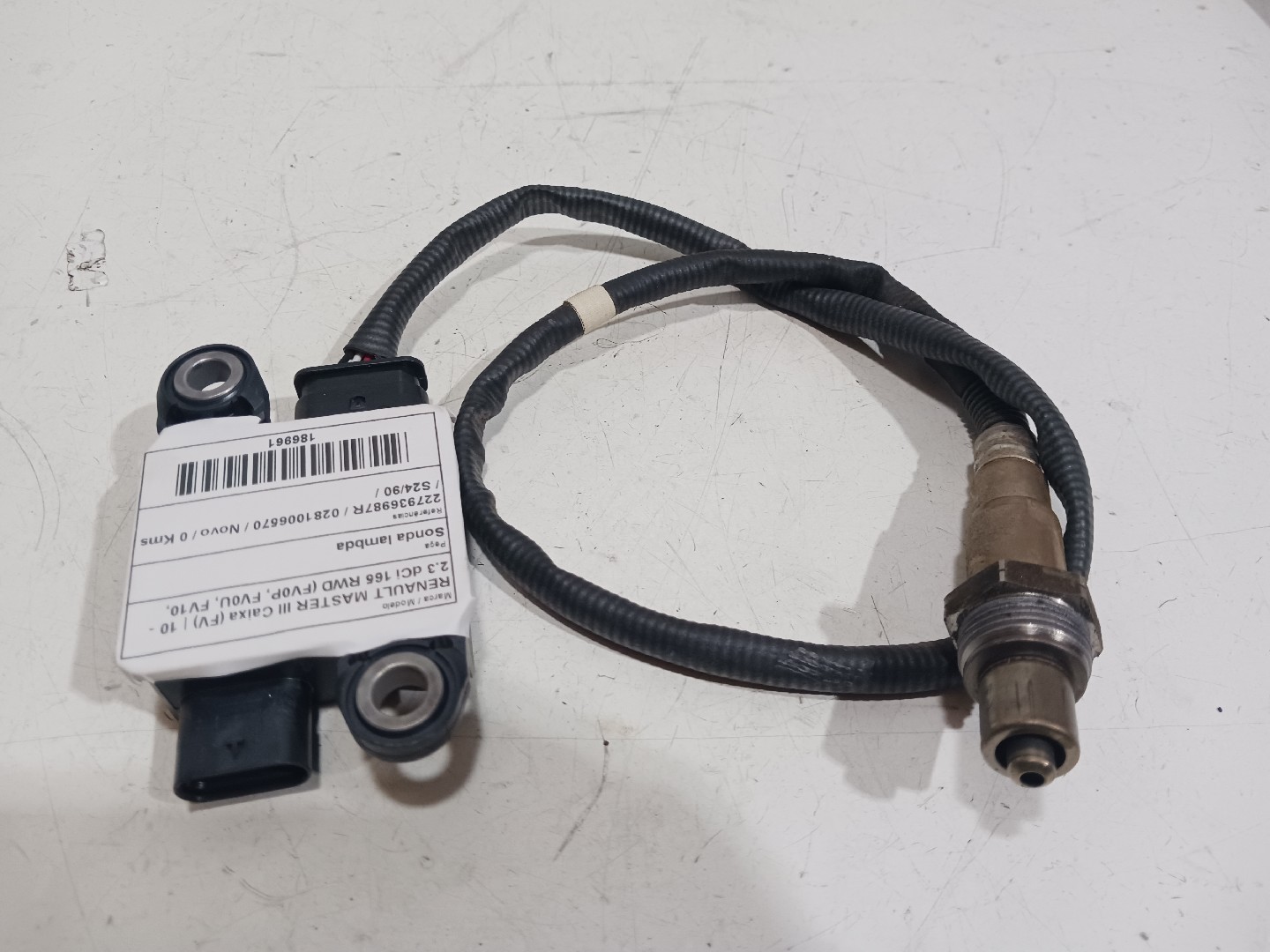 Lambda sensor RENAULT Master III (FV)