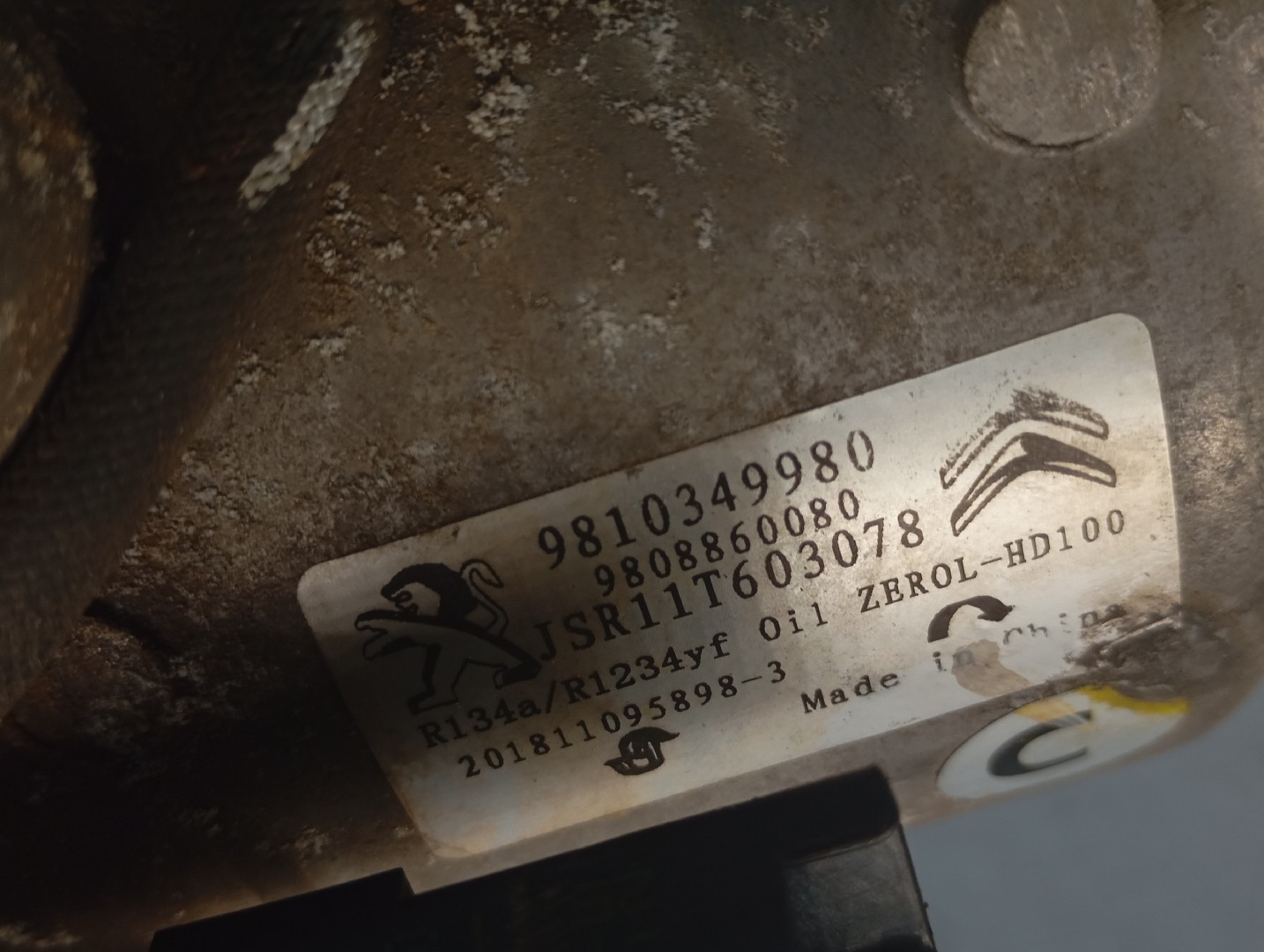 Compresseur AC CITROËN Berlingo Van (K9) Imagem-4