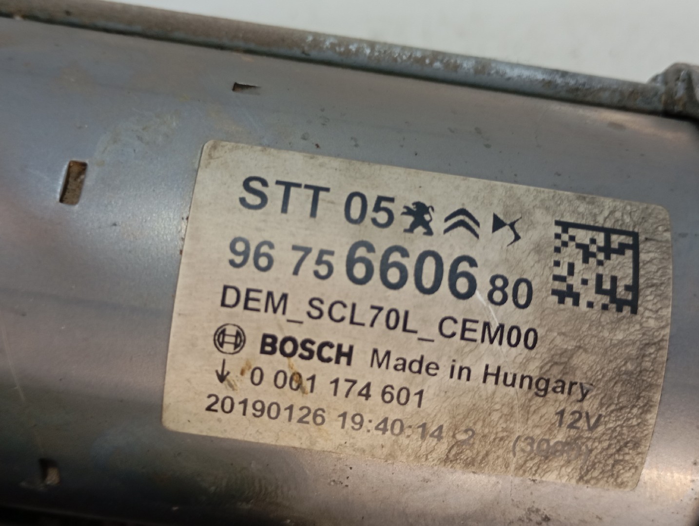 Démarreur CITROËN Berlingo Van (K9) Imagem-4