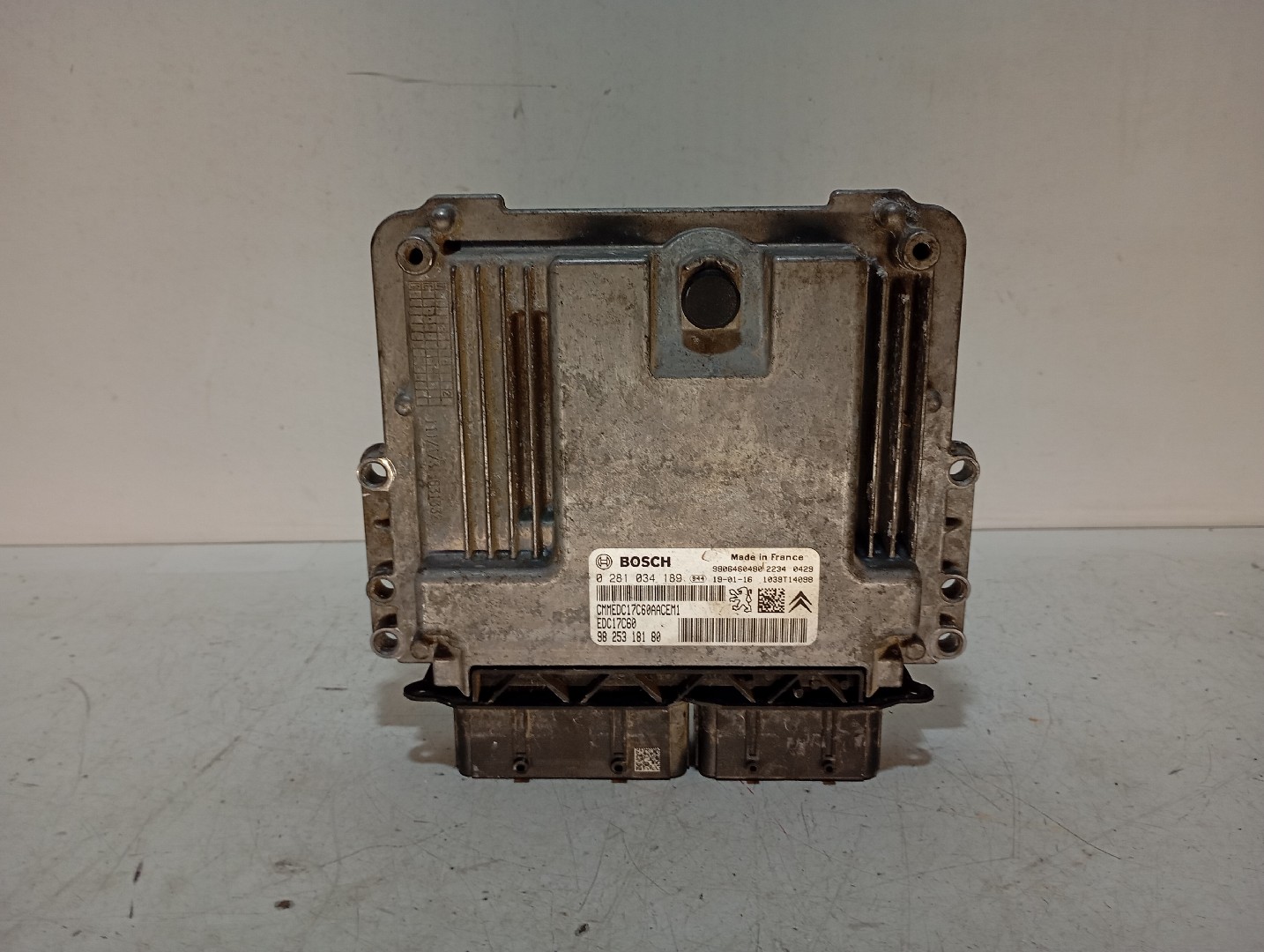 Calculateur /  Unité de contrôle moteur CITROËN Berlingo Van (K9)