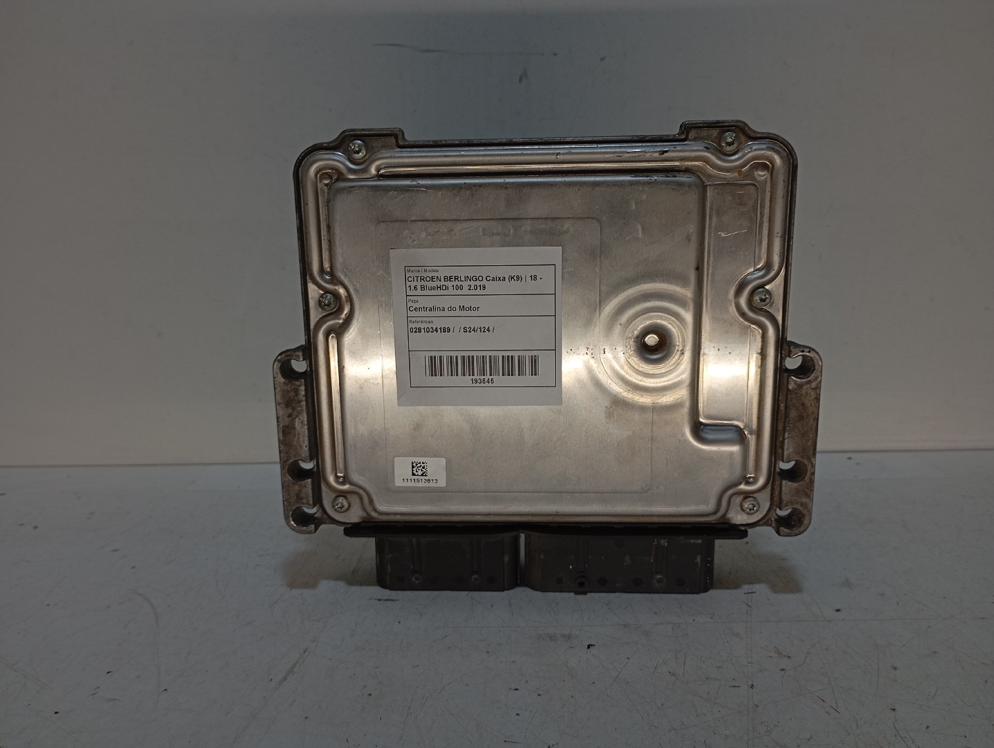 Calculateur /  Unité de contrôle moteur CITROËN Berlingo Van (K9) Imagem-1