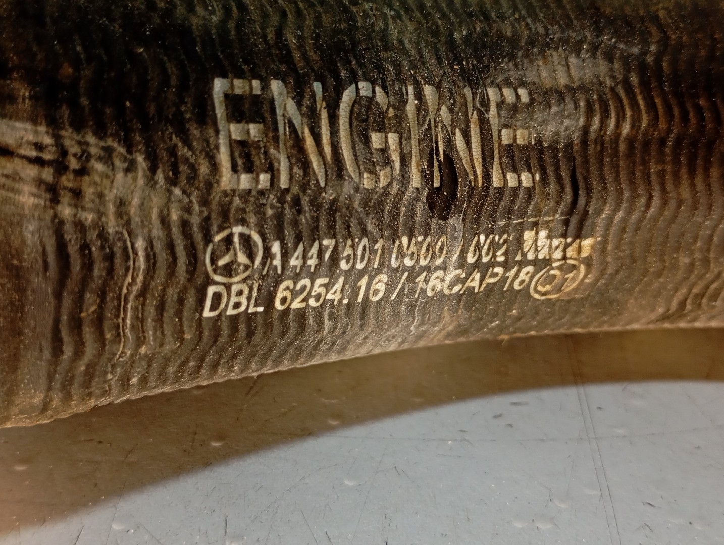 Water pipe MERCEDES-BENZ Vito Tourer (W447) Imagem-1