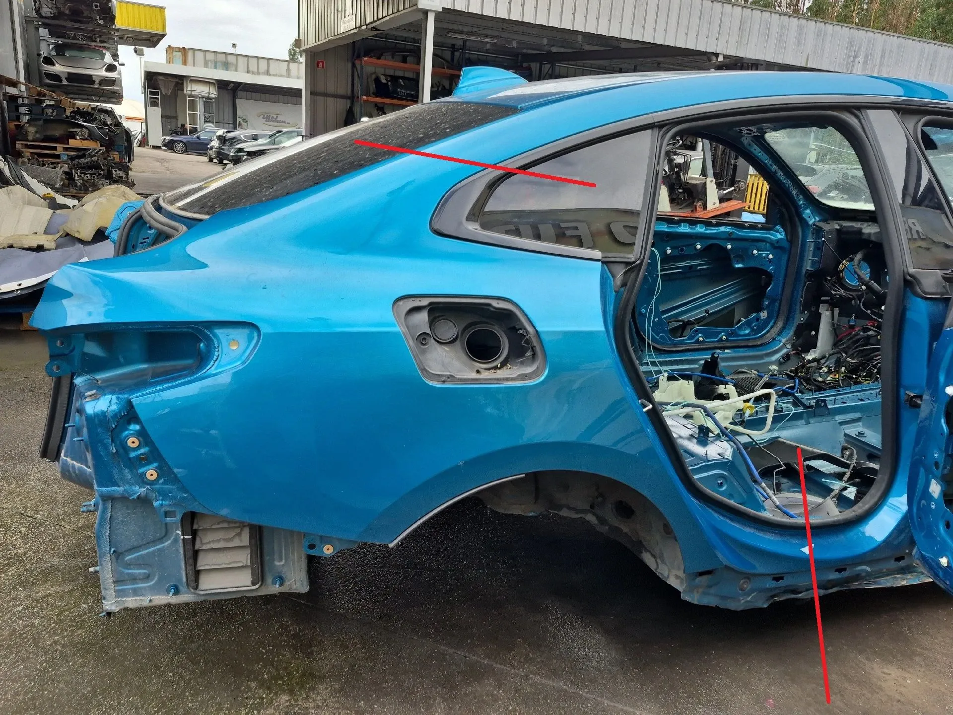 Panneau arrière Droite BMW 2 Gran Coupe (F44) Imagem-2