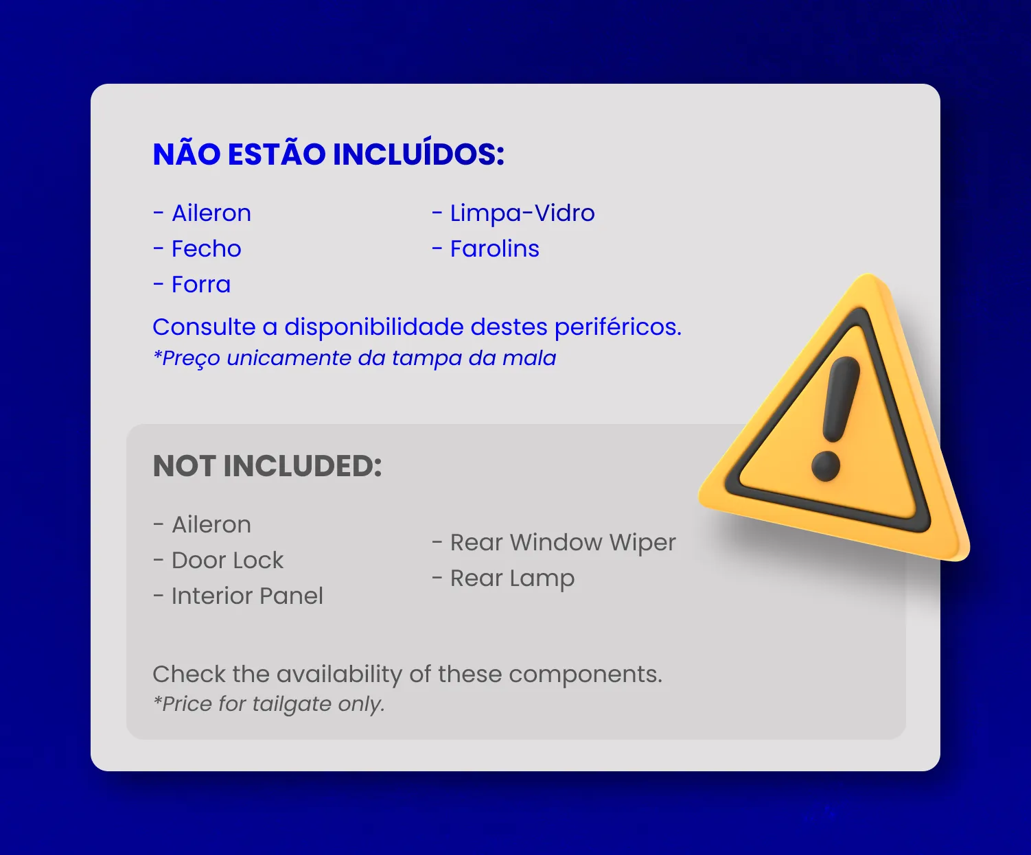 Hayon / Coffre MERCEDES-BENZ Classe C Carrinha (S205) Imagem-1