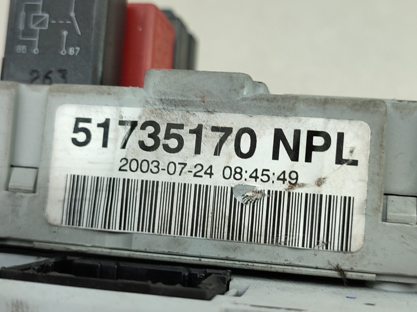 Caixa fusíveis / SAM / BSI FIAT Punto (188_) Imagem-4