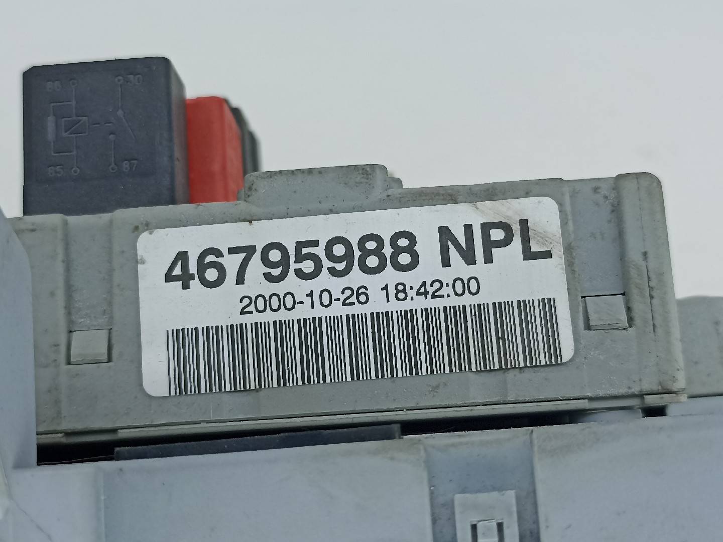 Caixa fusíveis / SAM / BSI FIAT Punto (188_) Imagem-5