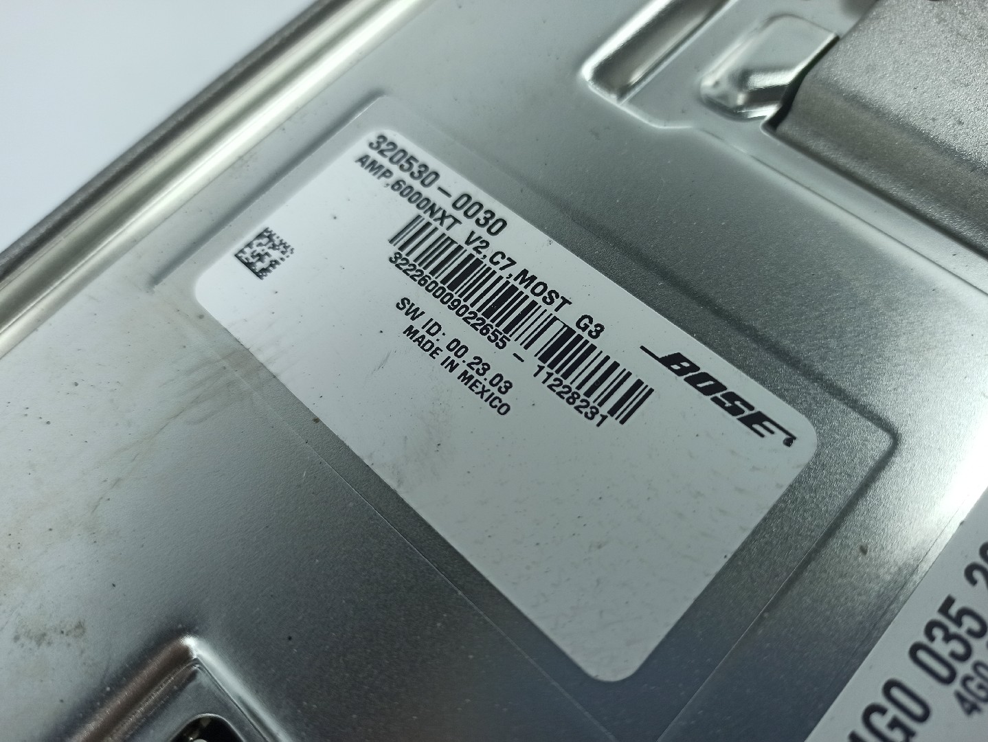 Amplificador de colunas AUDI A7 Sportback (4GA, 4GF) Imagem-5