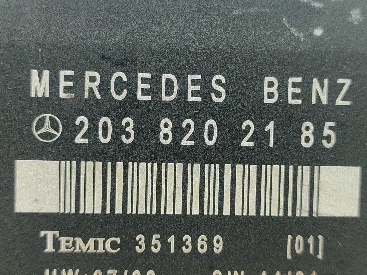 Módulo porta trás esquerdo MERCEDES-BENZ Classe C (W203) Imagem-4