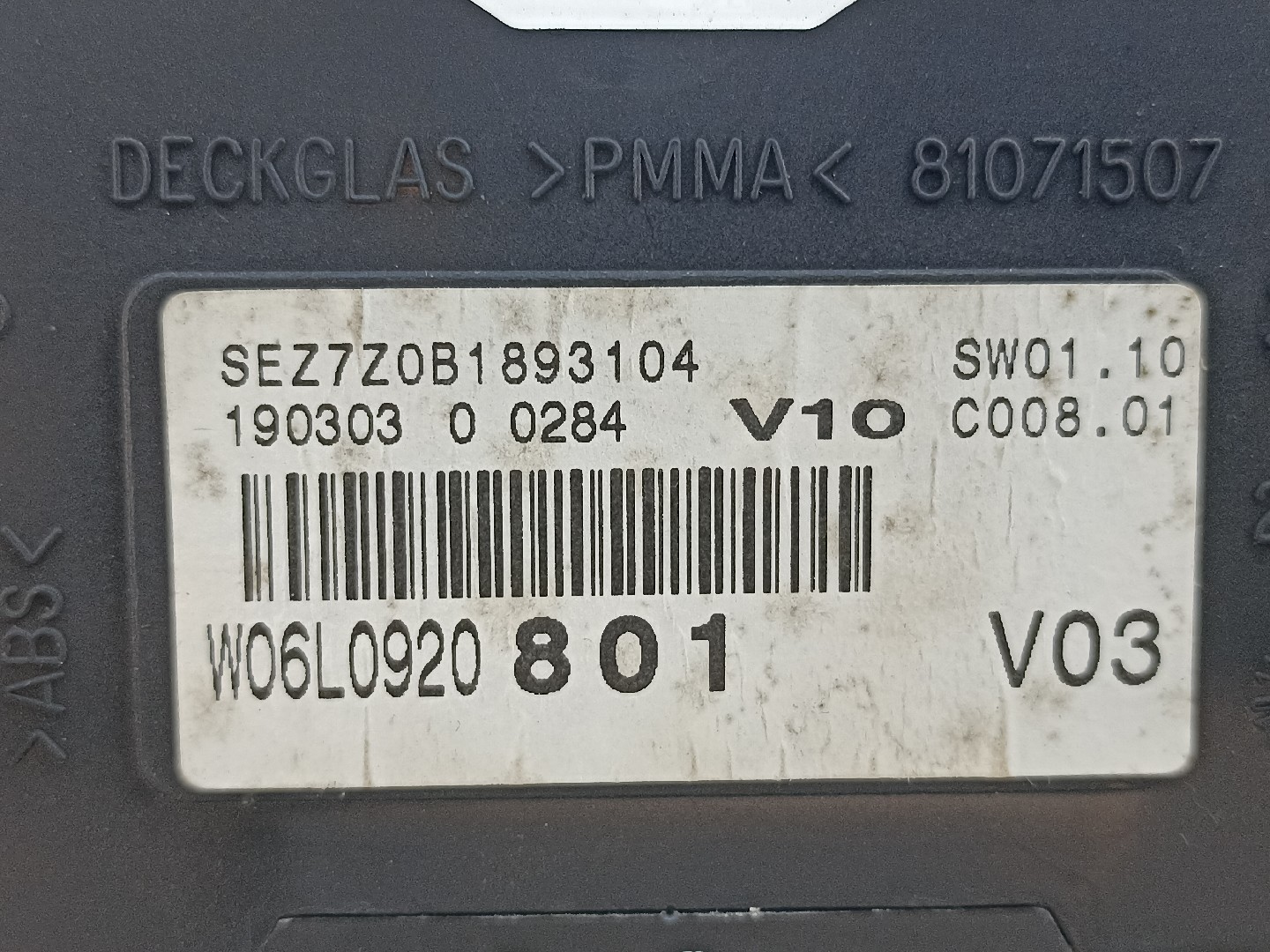 Compteur de vitesse SEAT Ibiza III (6L1) Imagem-6