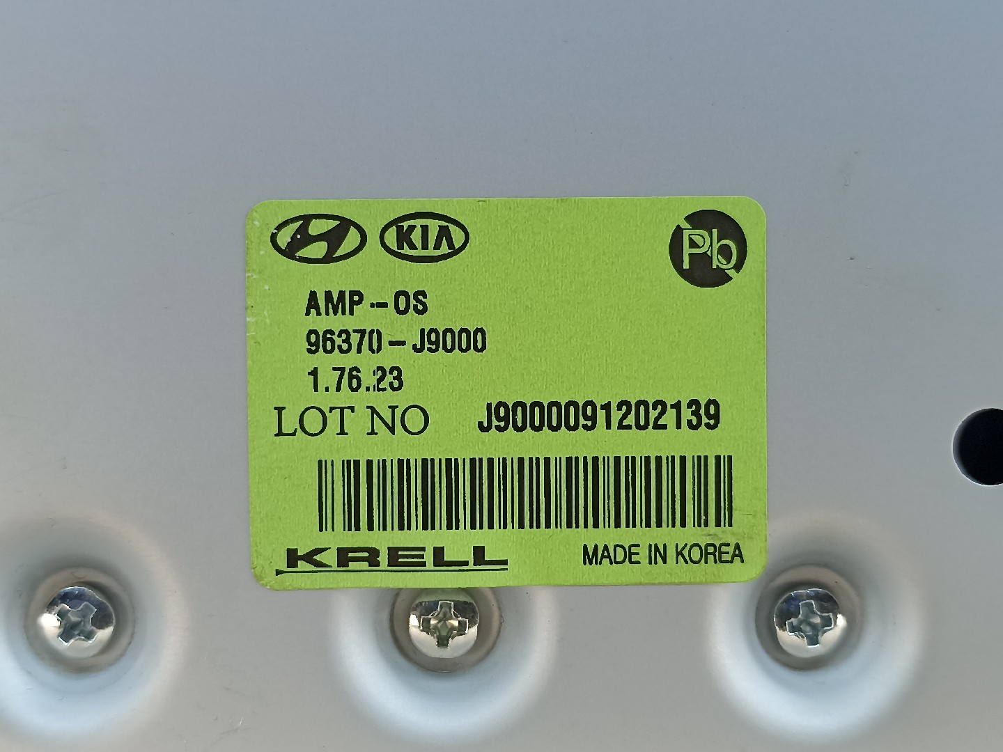 Amplificador de colunas HYUNDAI Kauai (OS) Imagem-5