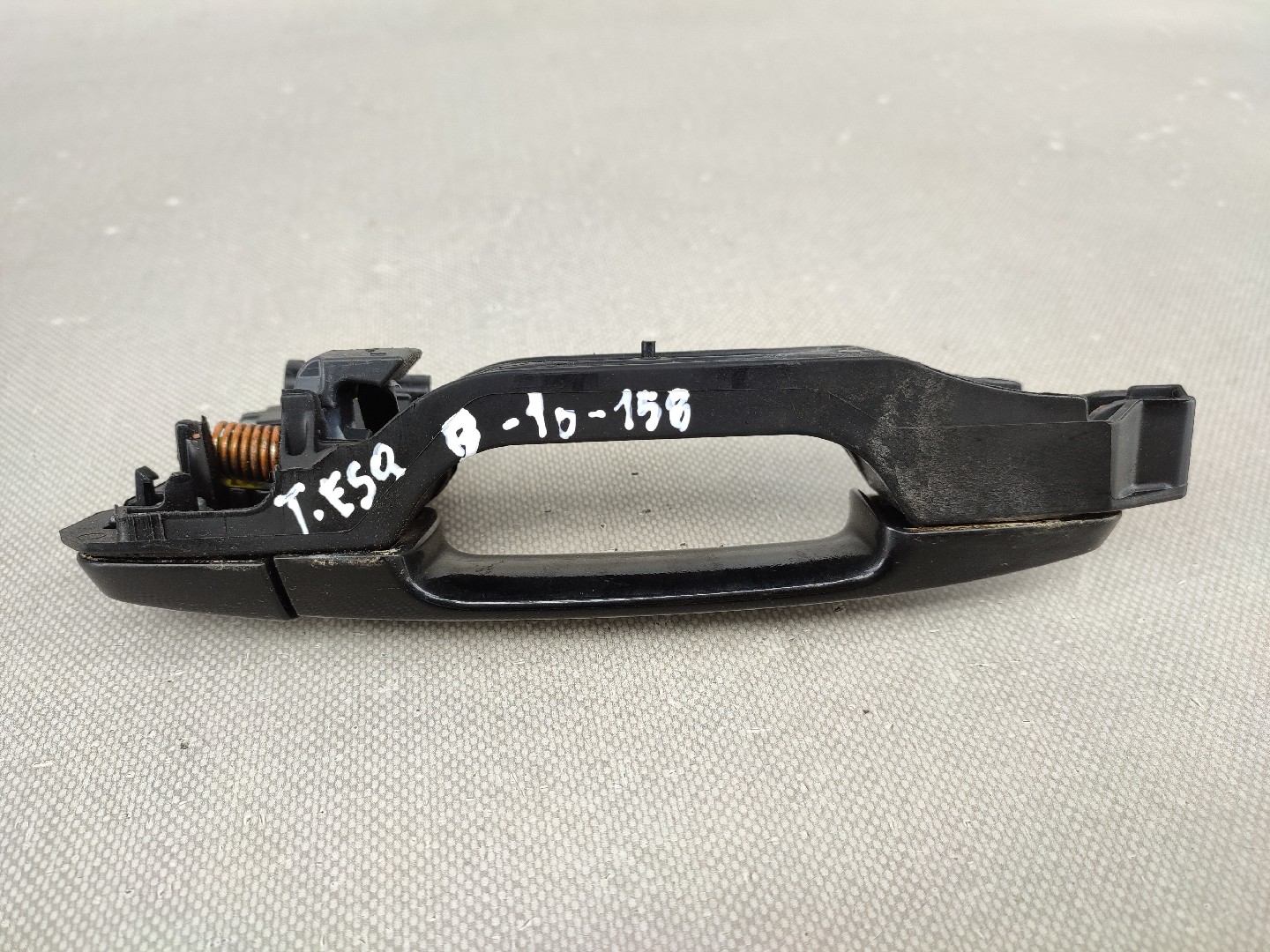 4 Pezzi Coperture Maniglia Esterna In Fibra Di Carbonio Nero Per Toyota 4Runner 2010-2019 – Protezione Maniglie Porta Con 2 Tastierini, ABS Robusto, Adesivo 3M