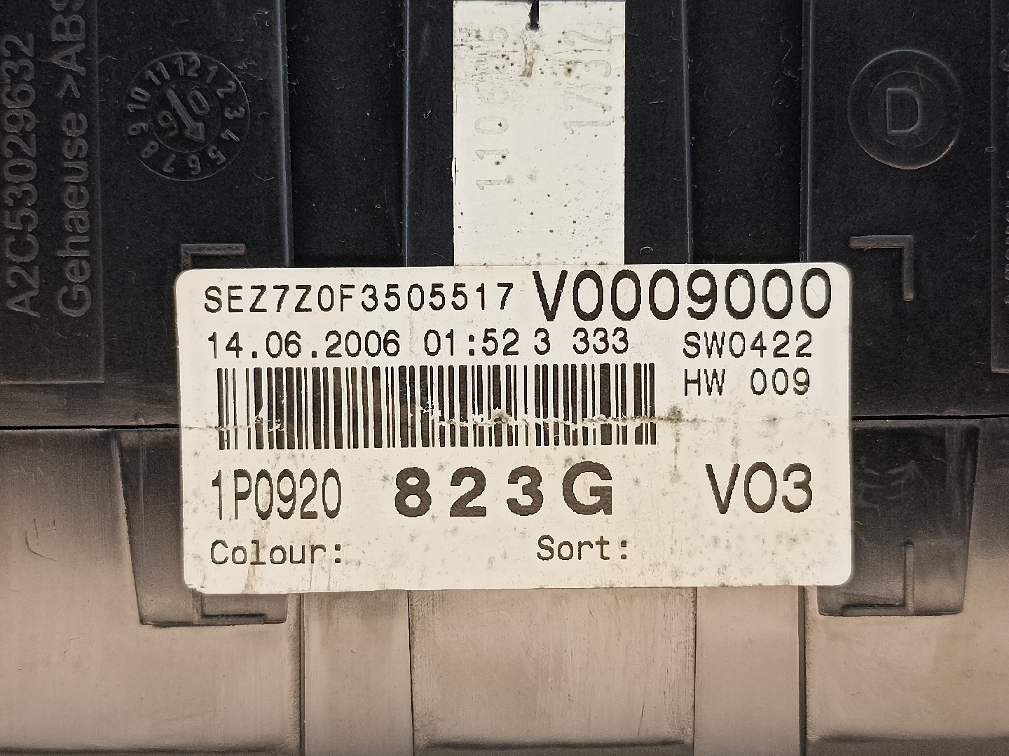 Quadro strumenti / Pannello strumenti SEAT Leon (1P1) Imagem-7