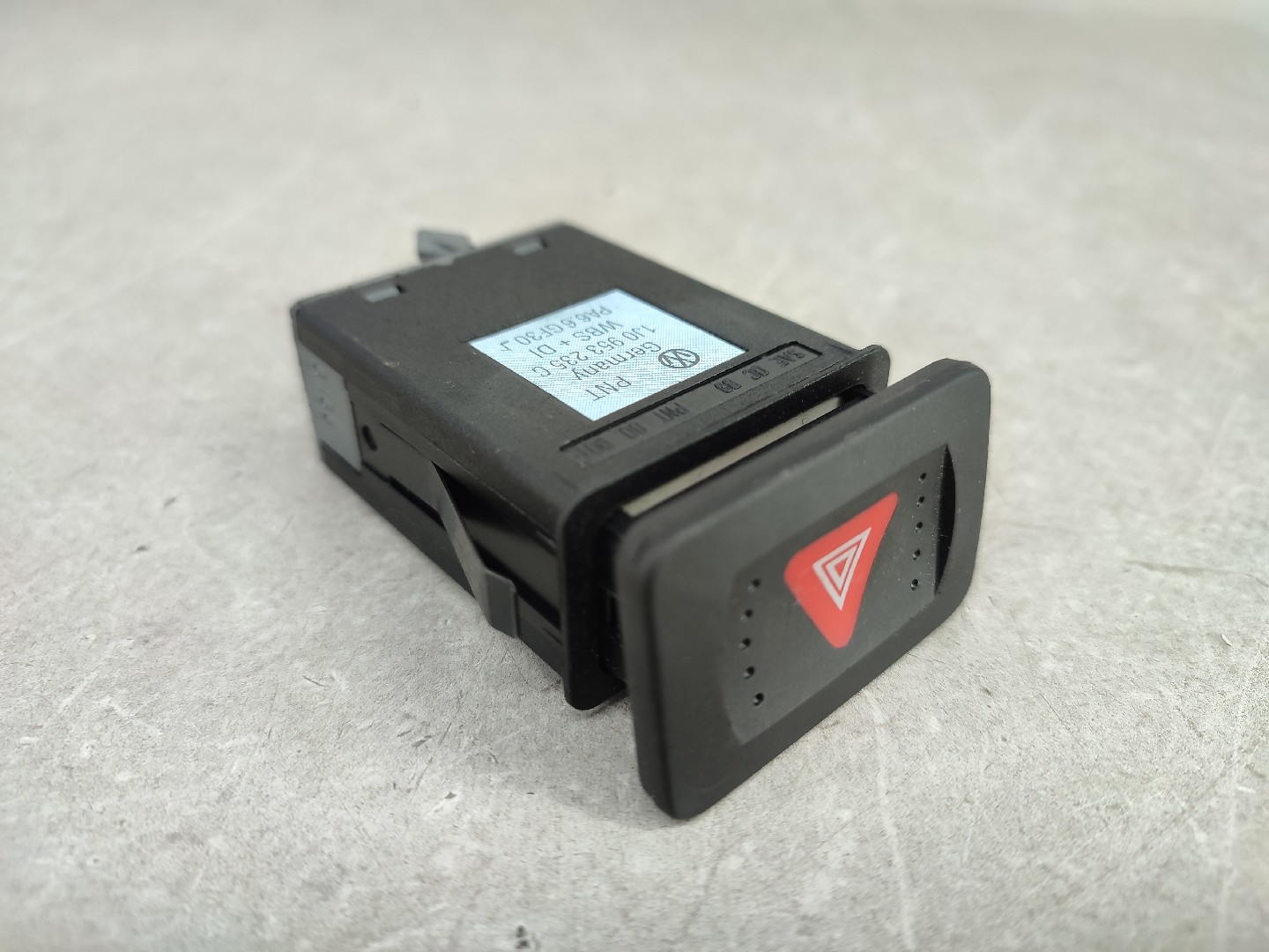 Warning Switch VOLKSWAGEN Golf IV (1J1) Imagem-2