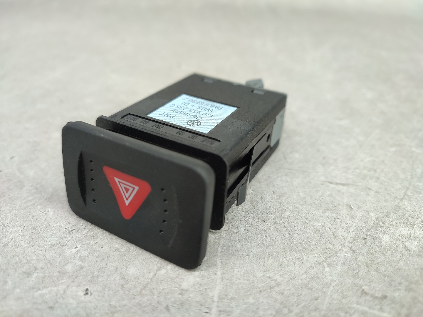 Warning Switch VOLKSWAGEN Golf IV (1J1) Imagem-3