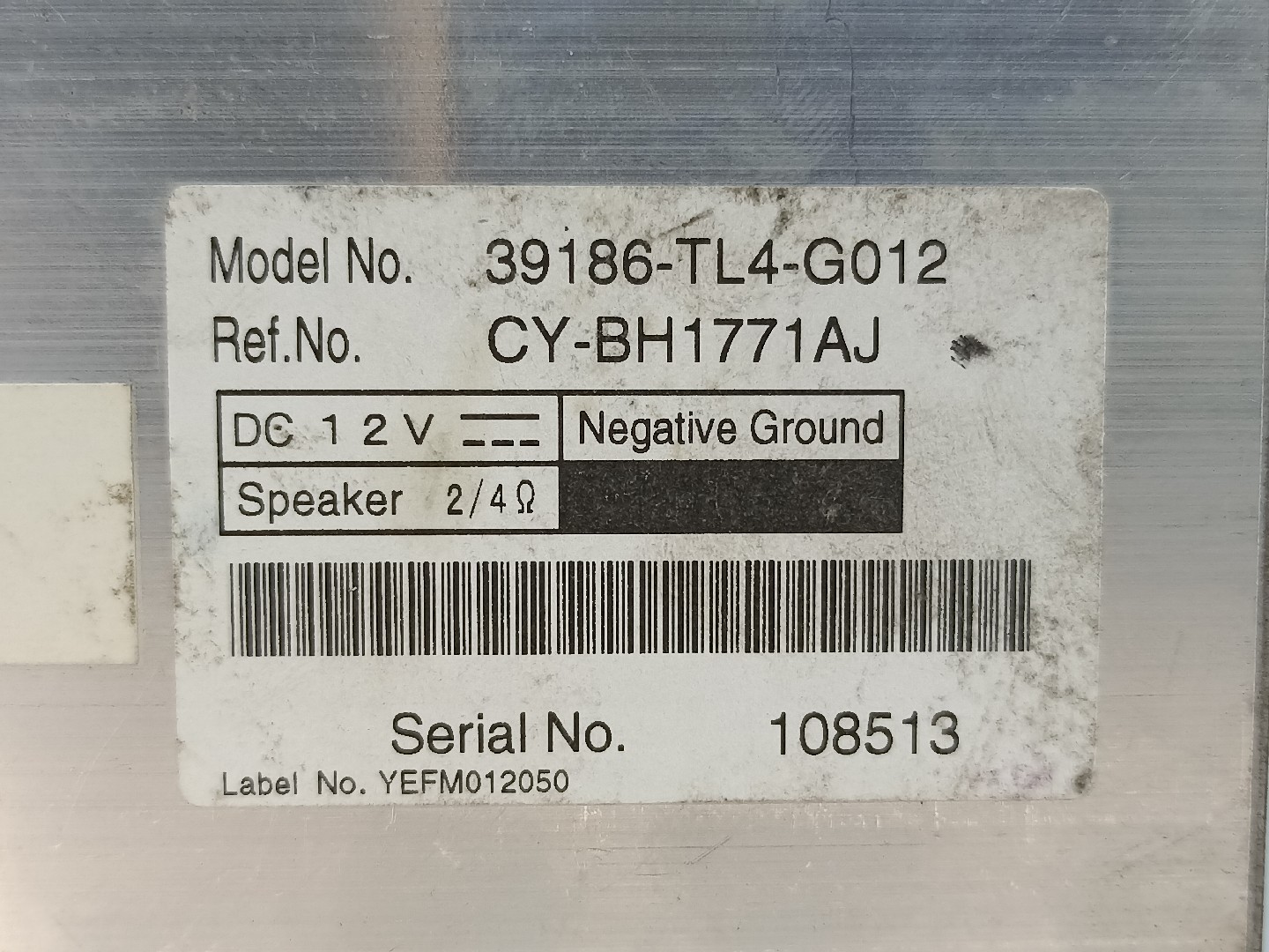 Amplificador de colunas HONDA Accord VIII Tourer (CW_) Imagem-6