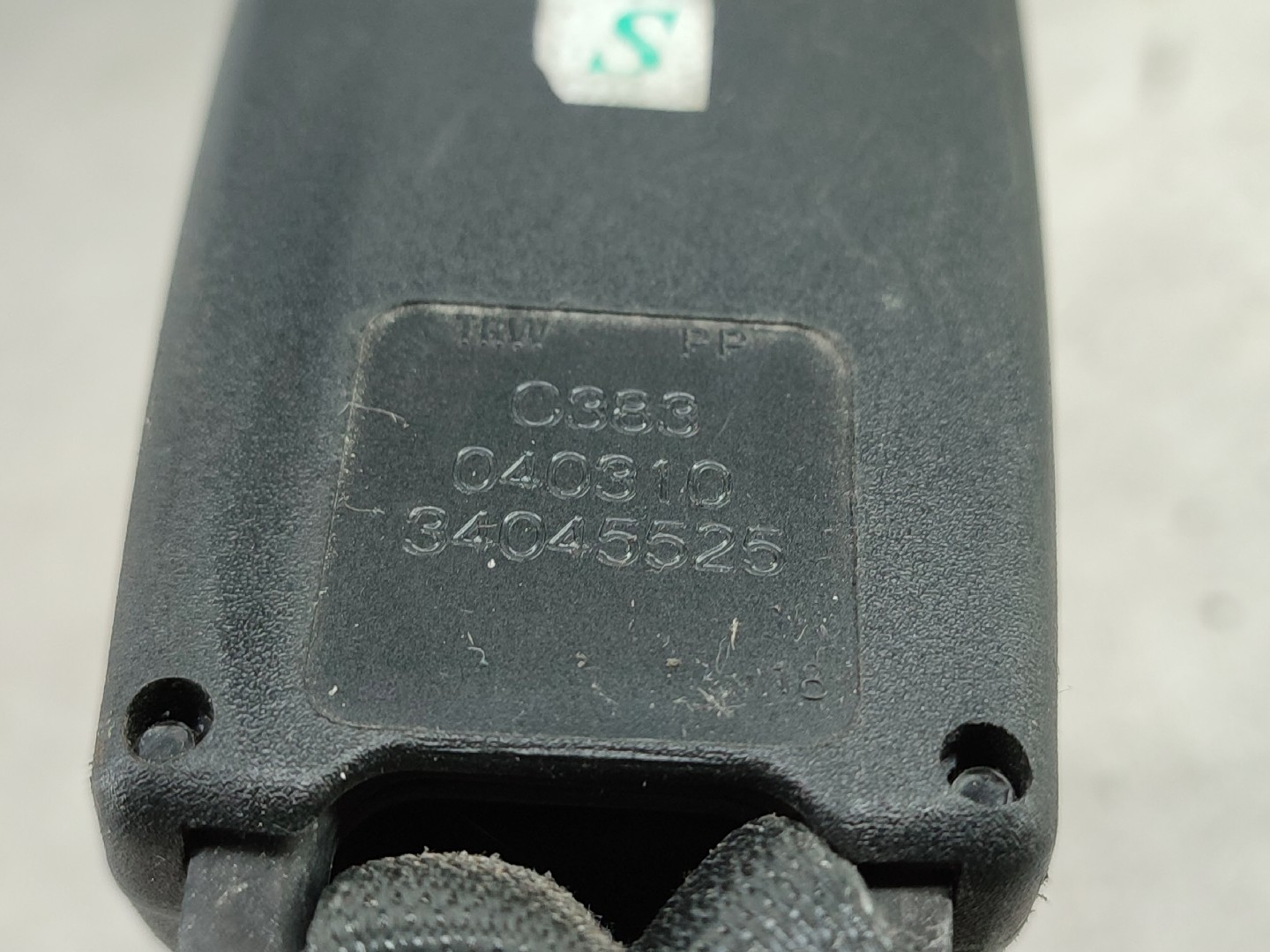 Fibbia cintura posteriore sinistra FIAT 500 (312_) Imagem-4