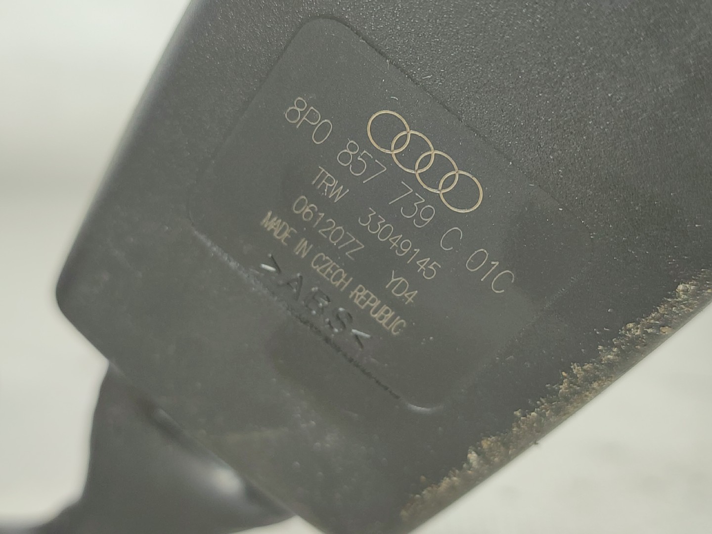 Fibbia cintura posteriore sinistra AUDI A3 Sportback (8PA) Imagem-4