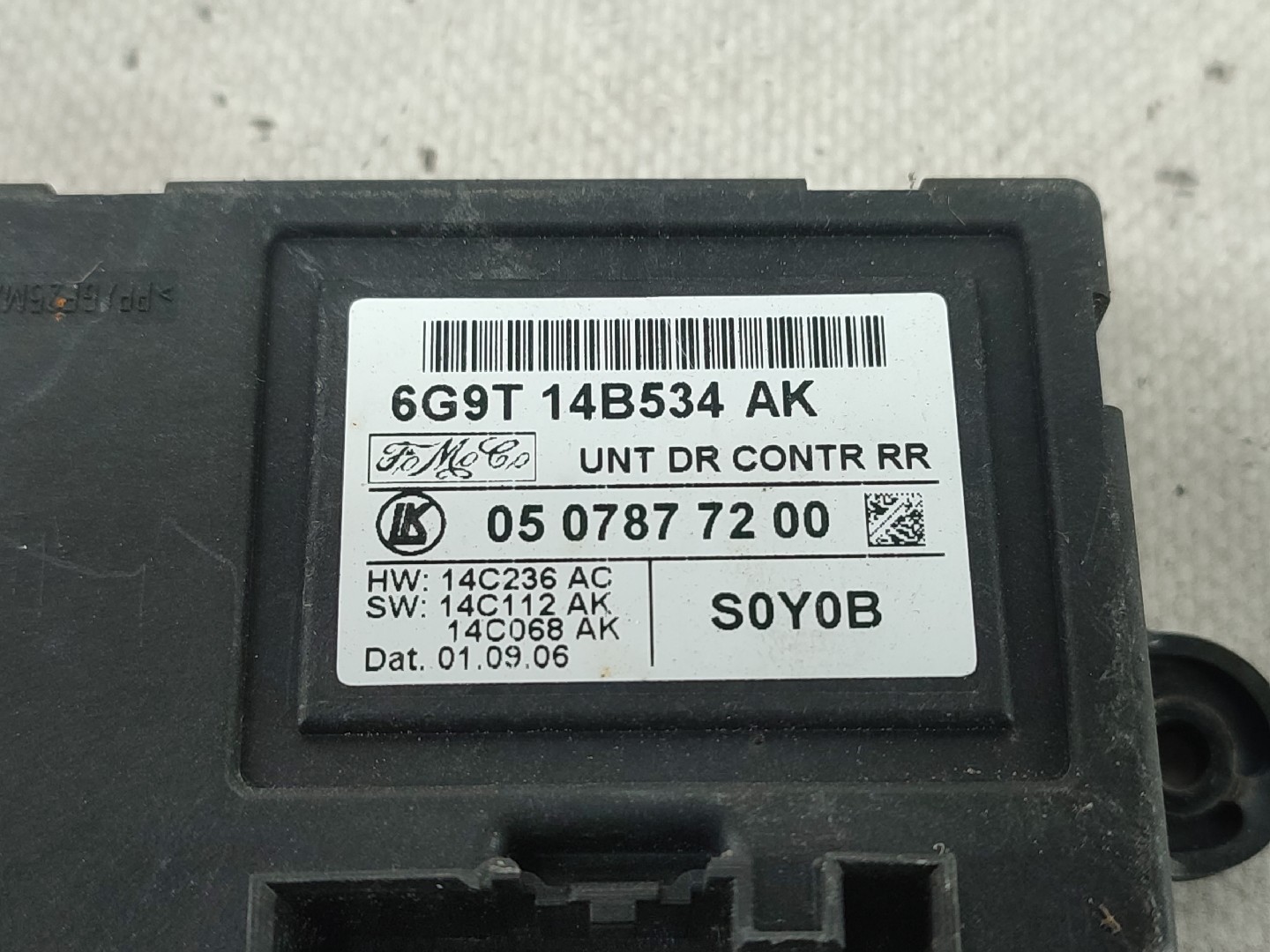 Módulo porta trás esquerdo FORD S-Max (WA6) Imagem-4