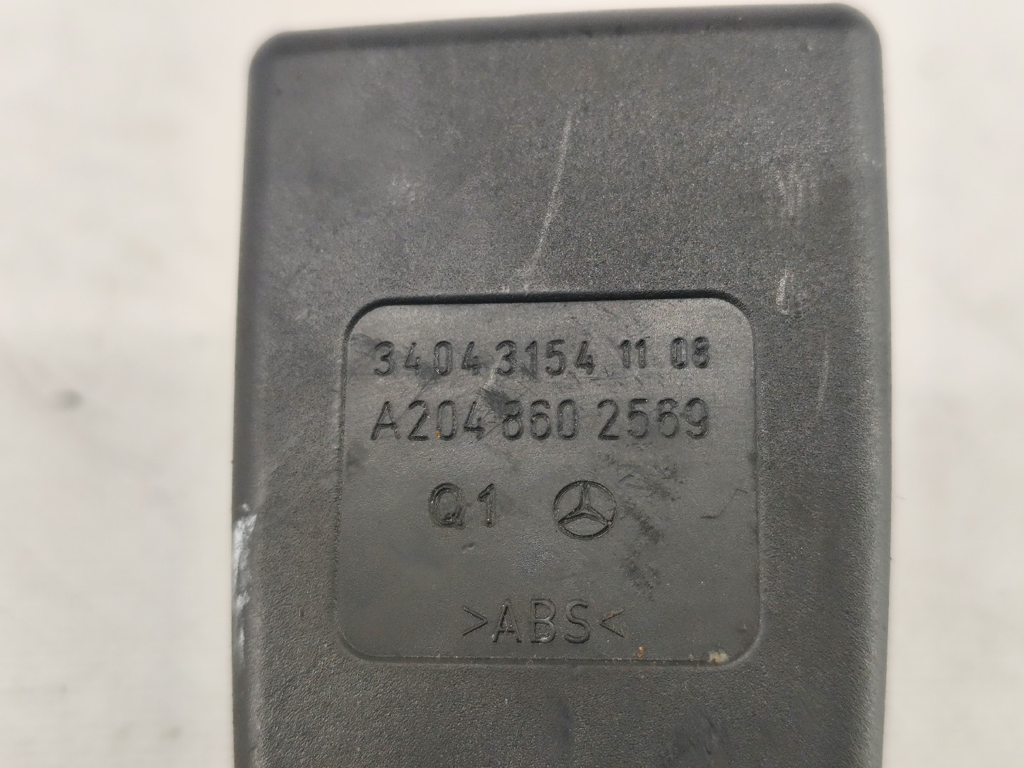 Fibbia cintura posteriore sinistra MERCEDES-BENZ Classe C (W204) Imagem-3