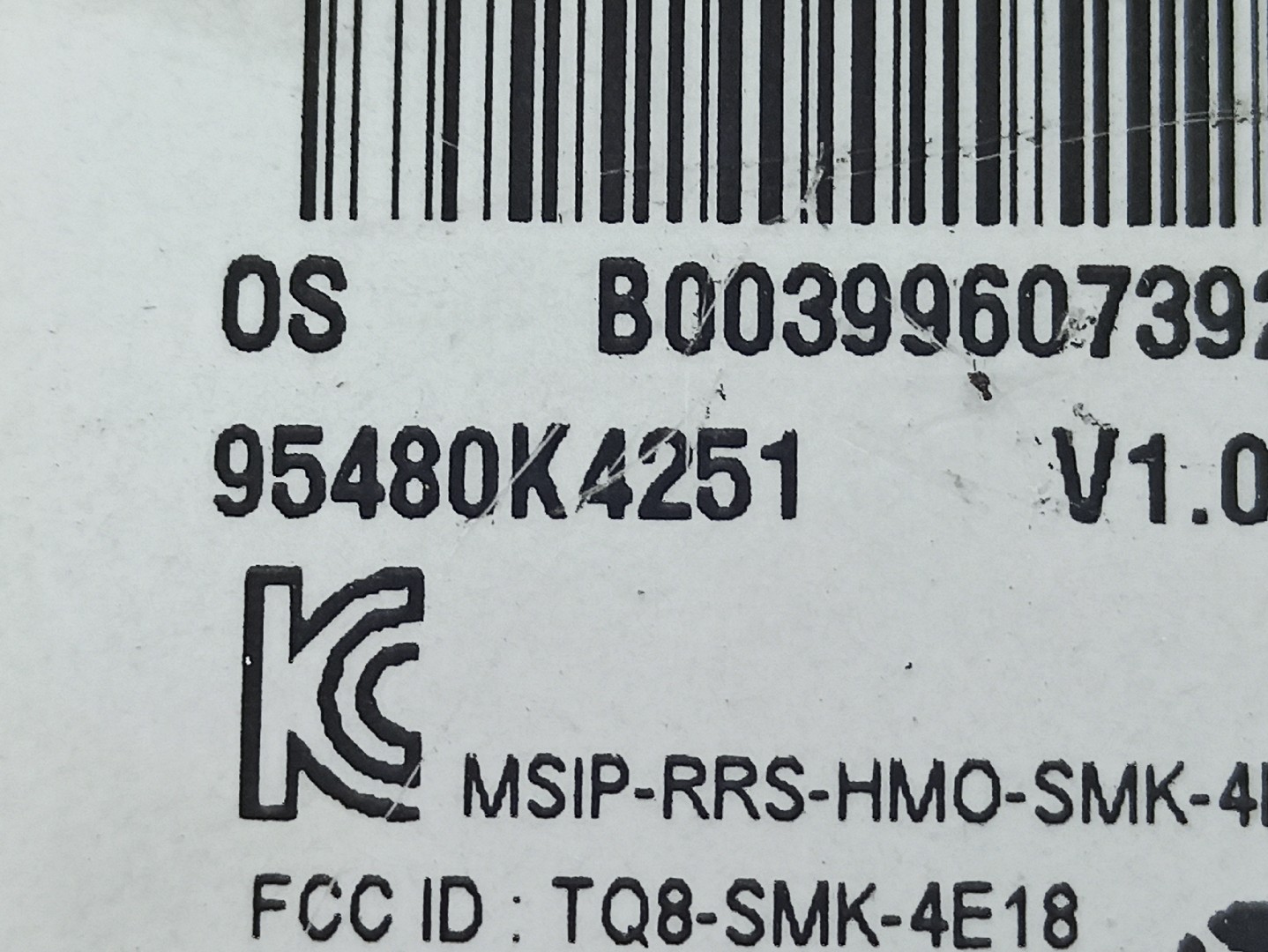 Centralita motor / ECU HYUNDAI Kauai (OS) Imagem-5