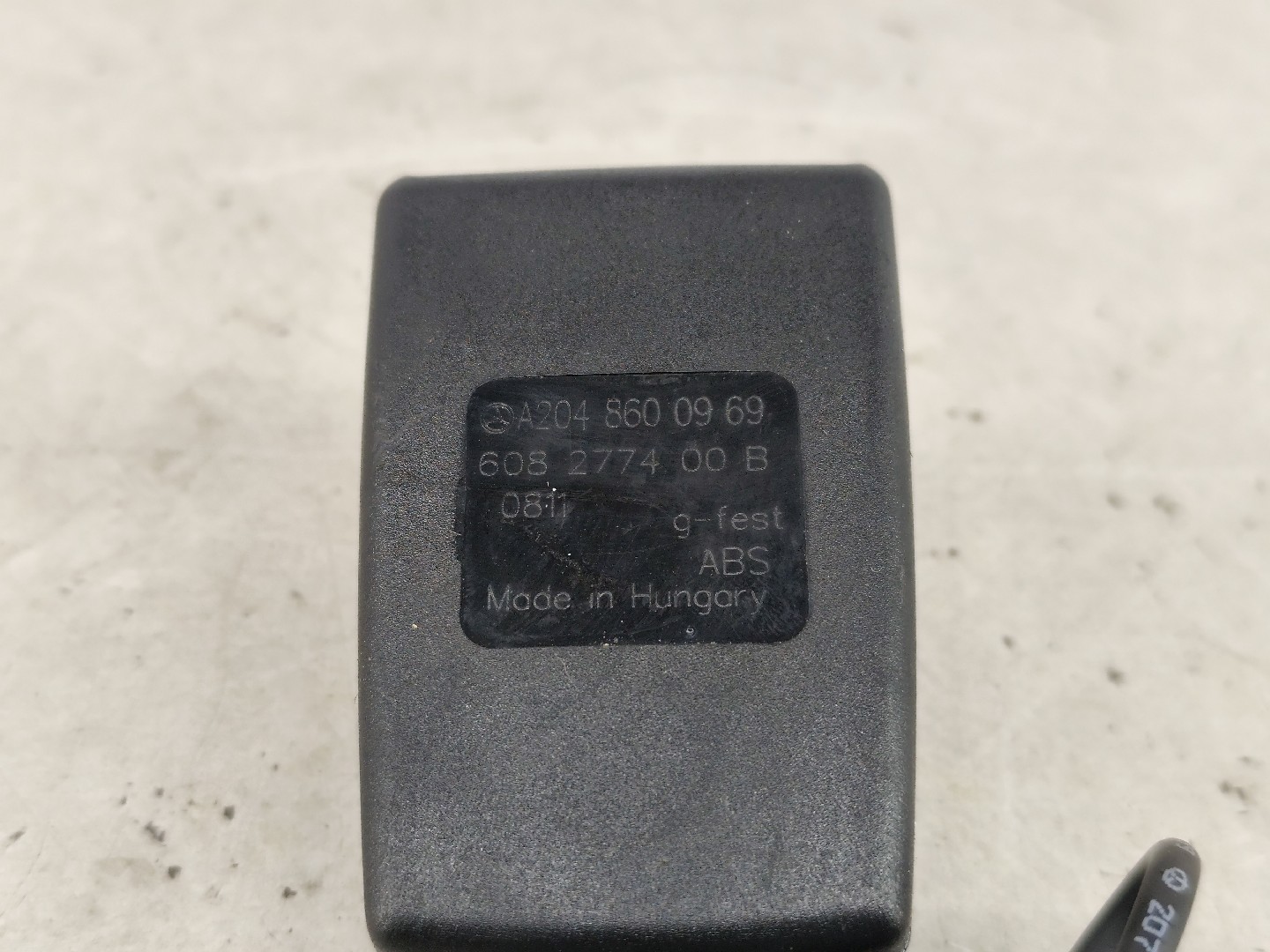 Fibbia cintura posteriore sinistra MERCEDES-BENZ Classe E Coupé (C207) Imagem-5