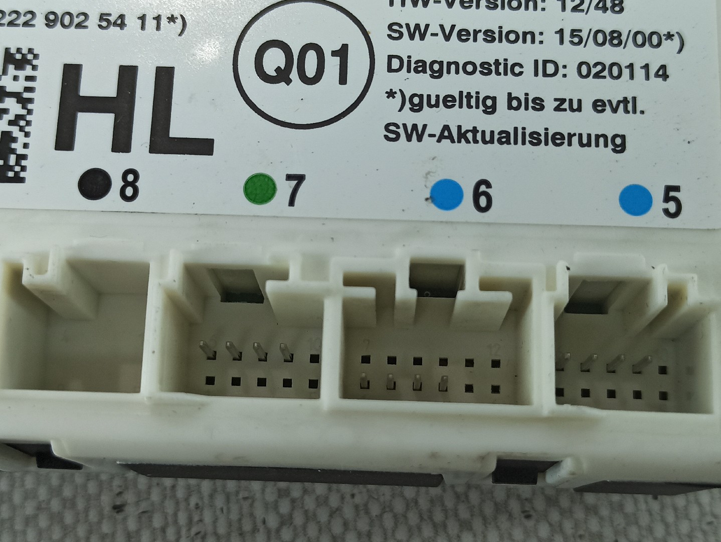 Módulo porta trás esquerdo MERCEDES-BENZ Classe C Carrinha (S205) Imagem-1