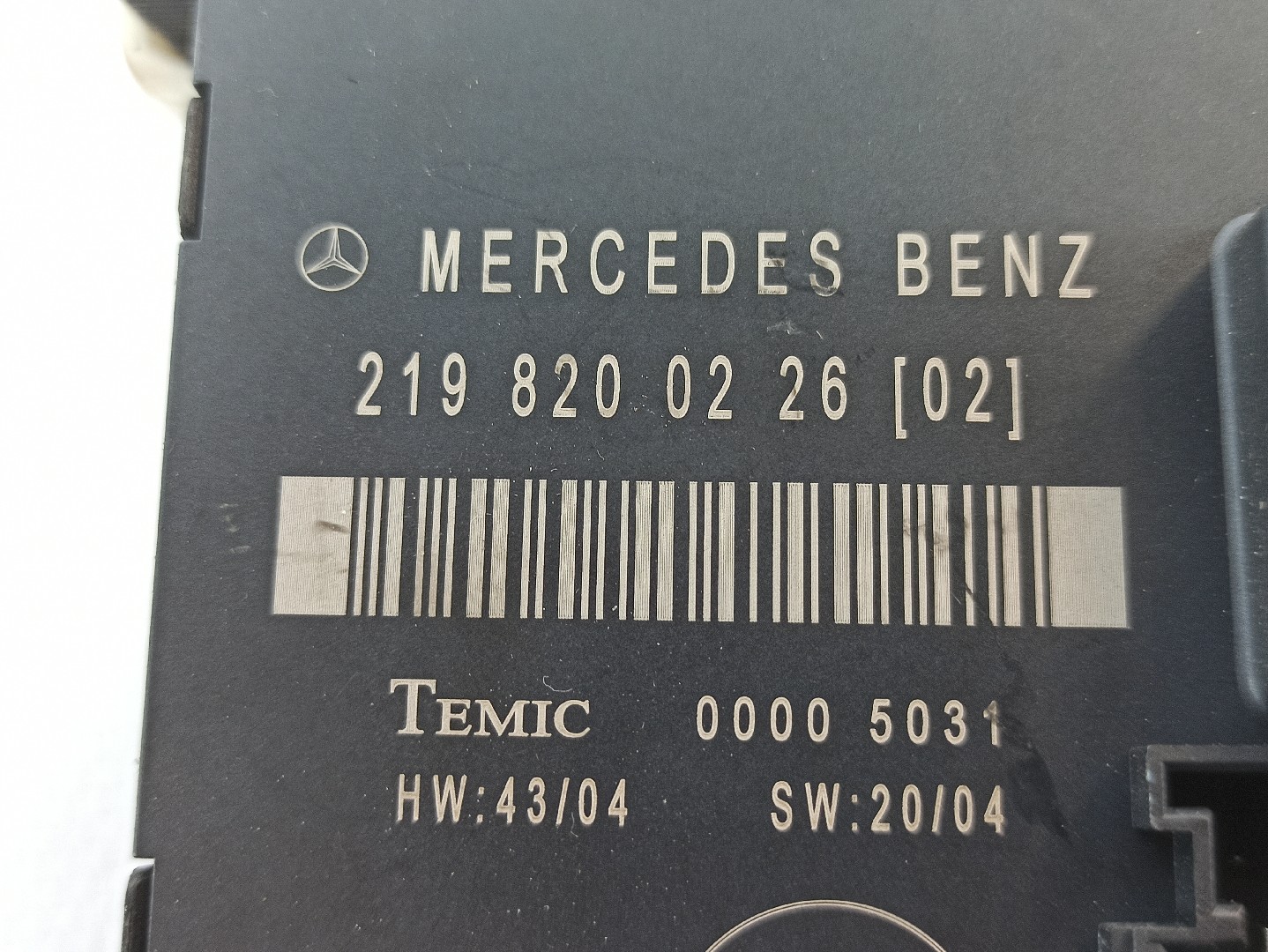 Módulo porta trás esquerdo MERCEDES-BENZ CLS (C219) Imagem-6