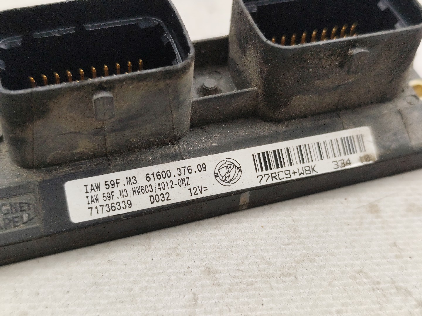 Centralita motor / ECU FIAT Punto (188_) Imagem-4