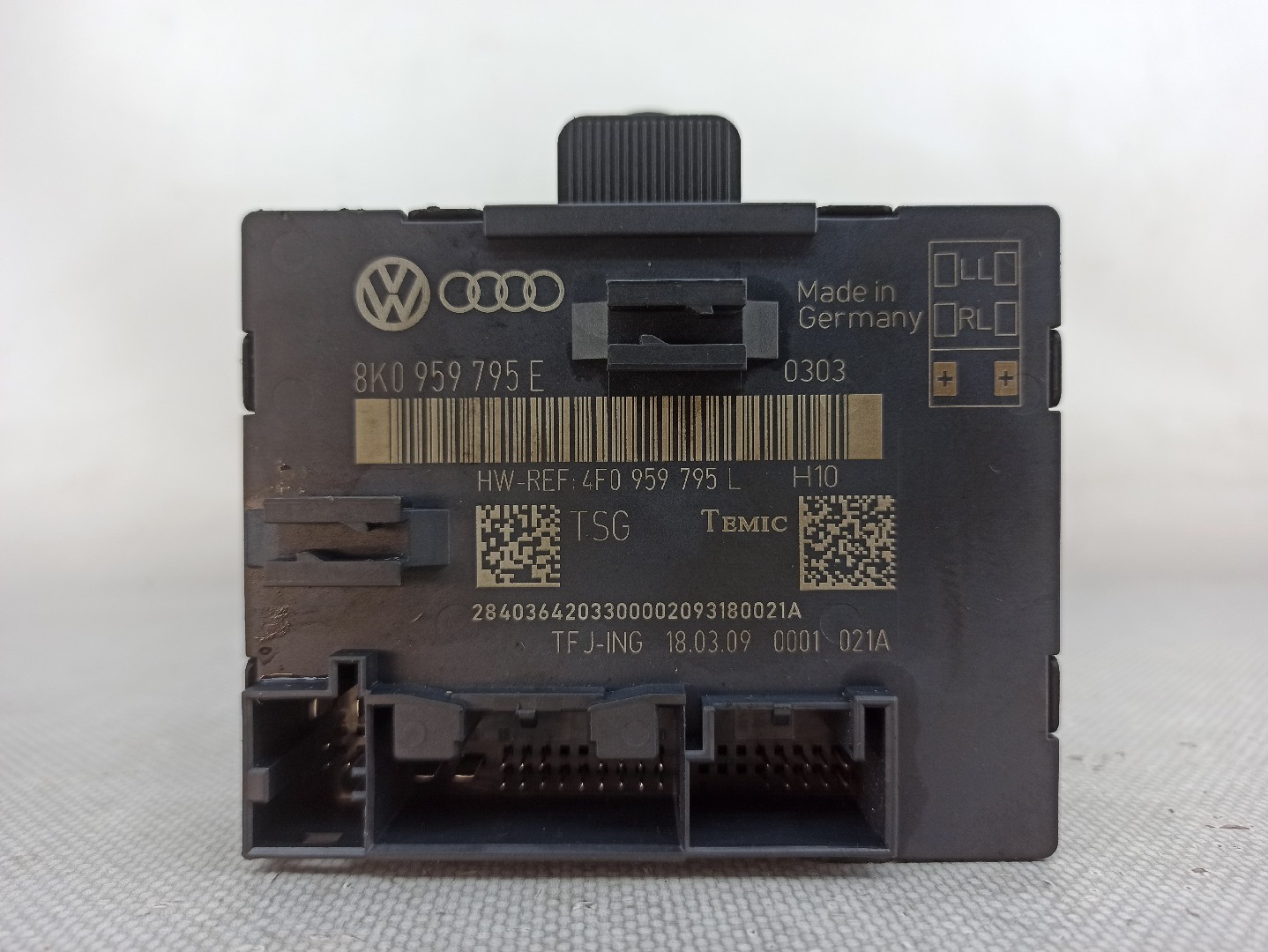 Módulo porta trás esquerdo AUDI A5 Cabriolet (8F7) Imagem-0