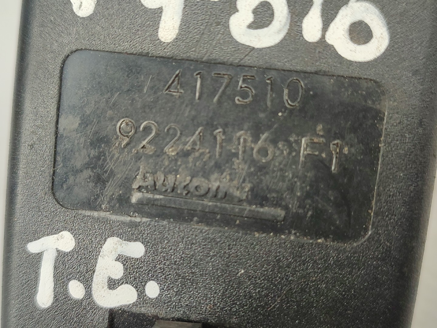 Fibbia cintura posteriore sinistra RENAULT Scénic I (JA0/1_) Imagem-1