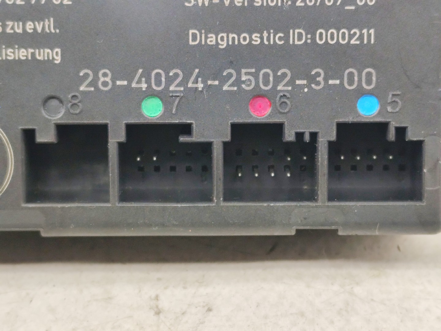 Modulo / Centralina porta posteriore sinistra MERCEDES-BENZ Classe E Carrinha (S212) Imagem-3