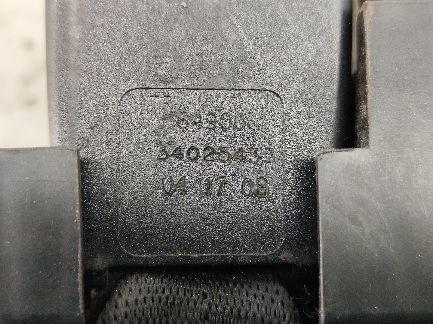 Fibbia cintura posteriore sinistra RENAULT Clio III Grandtour (KR0/1_) Imagem-4