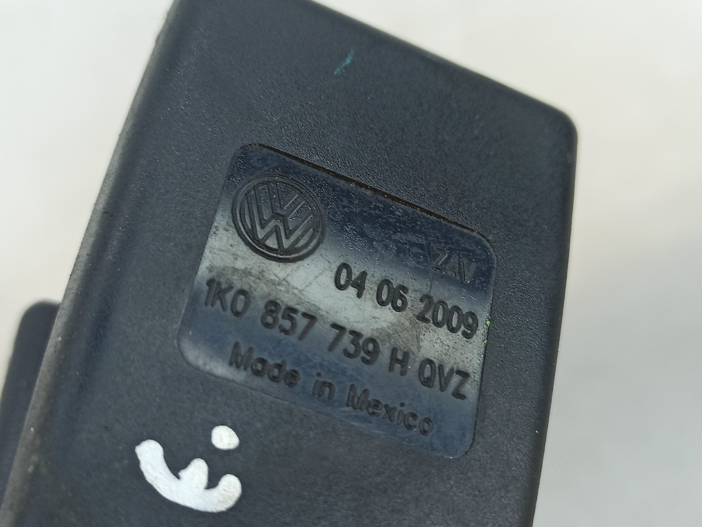 Fibbia cintura posteriore sinistra VOLKSWAGEN Golf V Variant (1K5) Imagem-5