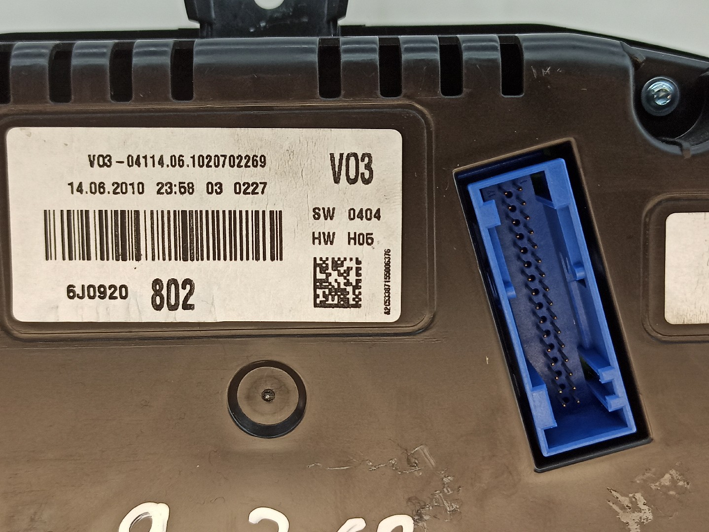 Quadrante / Cuadro de instrumentos SEAT Ibiza IV (6J5, 6P1) Imagem-5