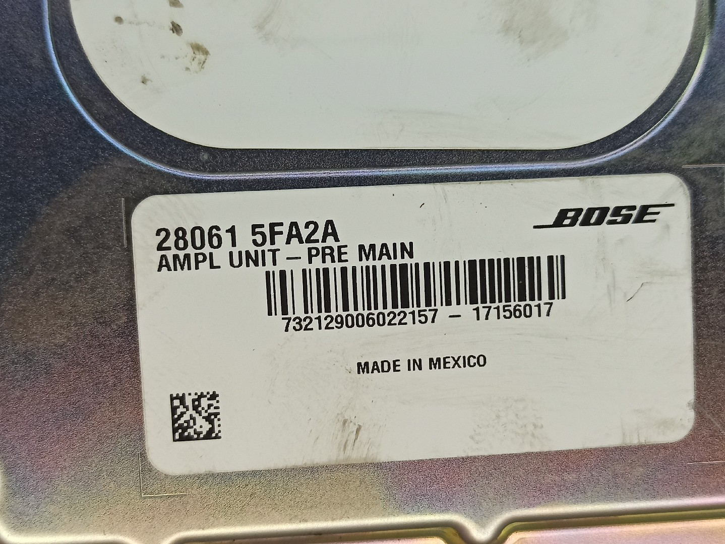 Amplificador de colunas NISSAN Micra V (K14) Imagem-4