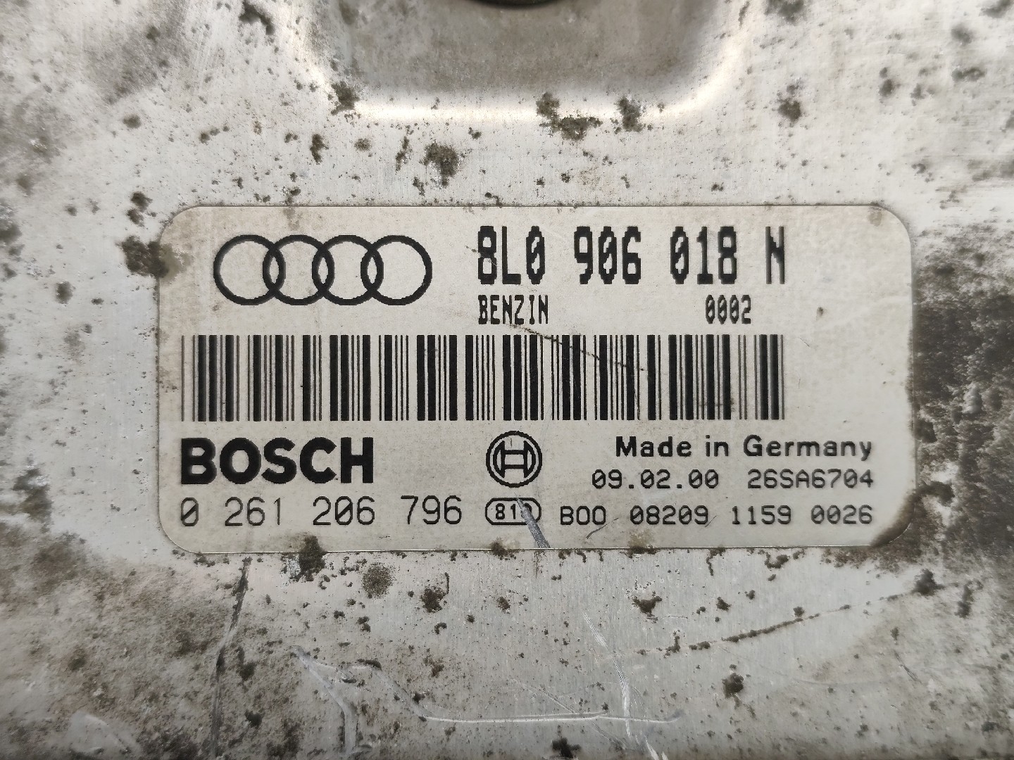 Centralina motor / ECU AUDI A3 (8L1) Imagem-4