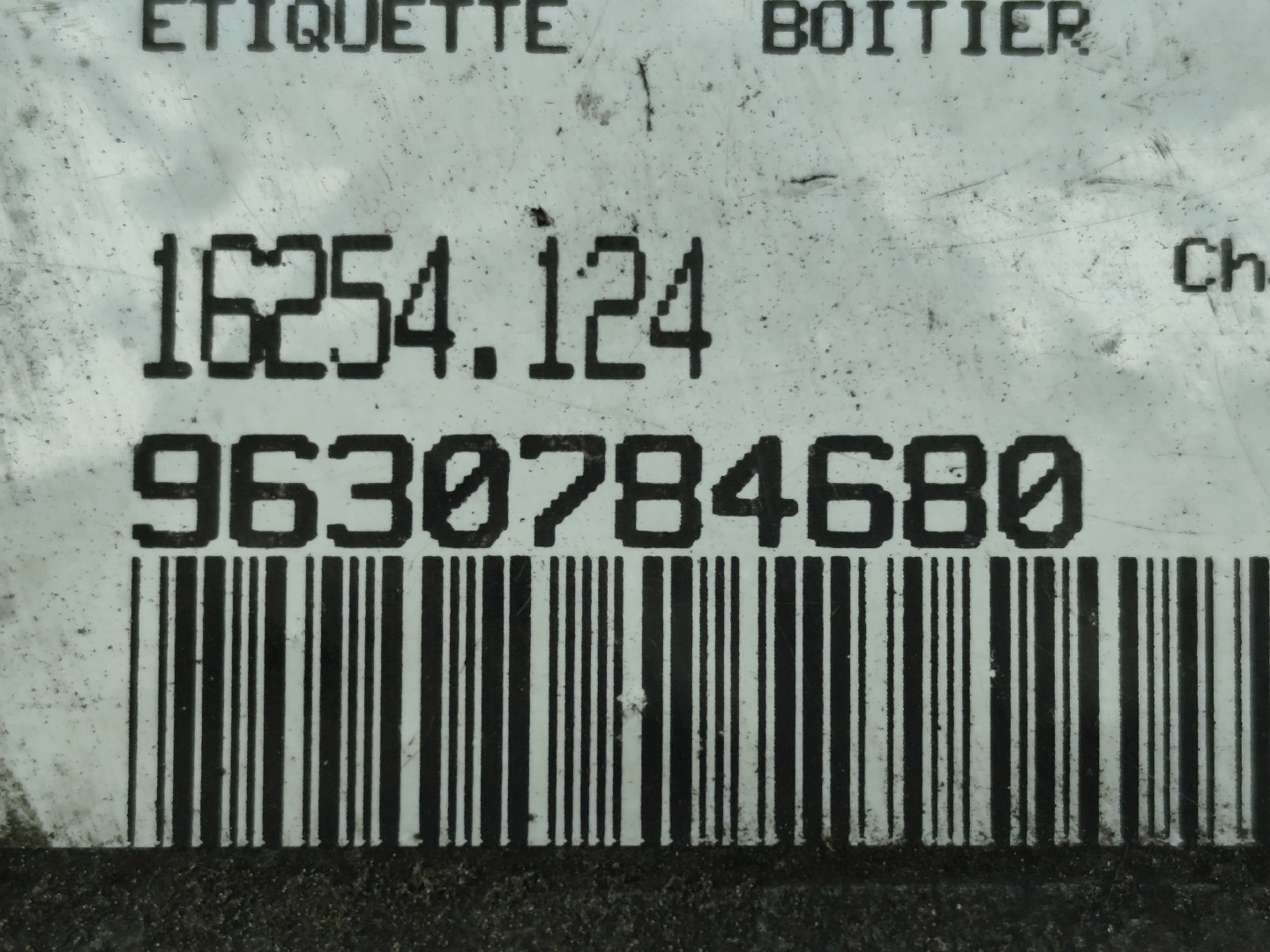 Engine control unit / ECU PEUGEOT 106 II (1A_, 1C_) Imagem-3