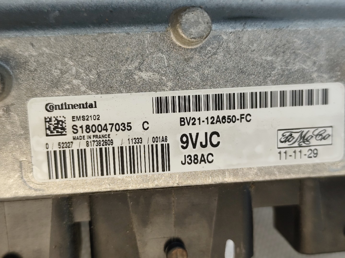 Engine control unit / ECU FORD Fiesta VI (CB1, CCN) Imagem-4