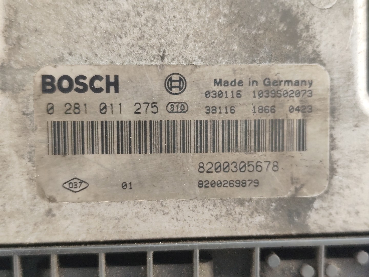 Engine control unit / ECU RENAULT Megane II (BM0/1_, CM0/1_) Imagem-4