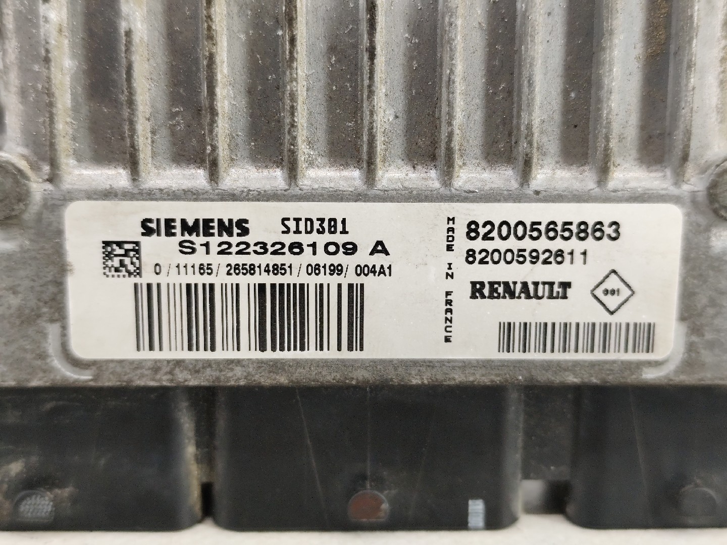 Engine control unit / ECU RENAULT Megane II Break (KM0/1_) Imagem-3